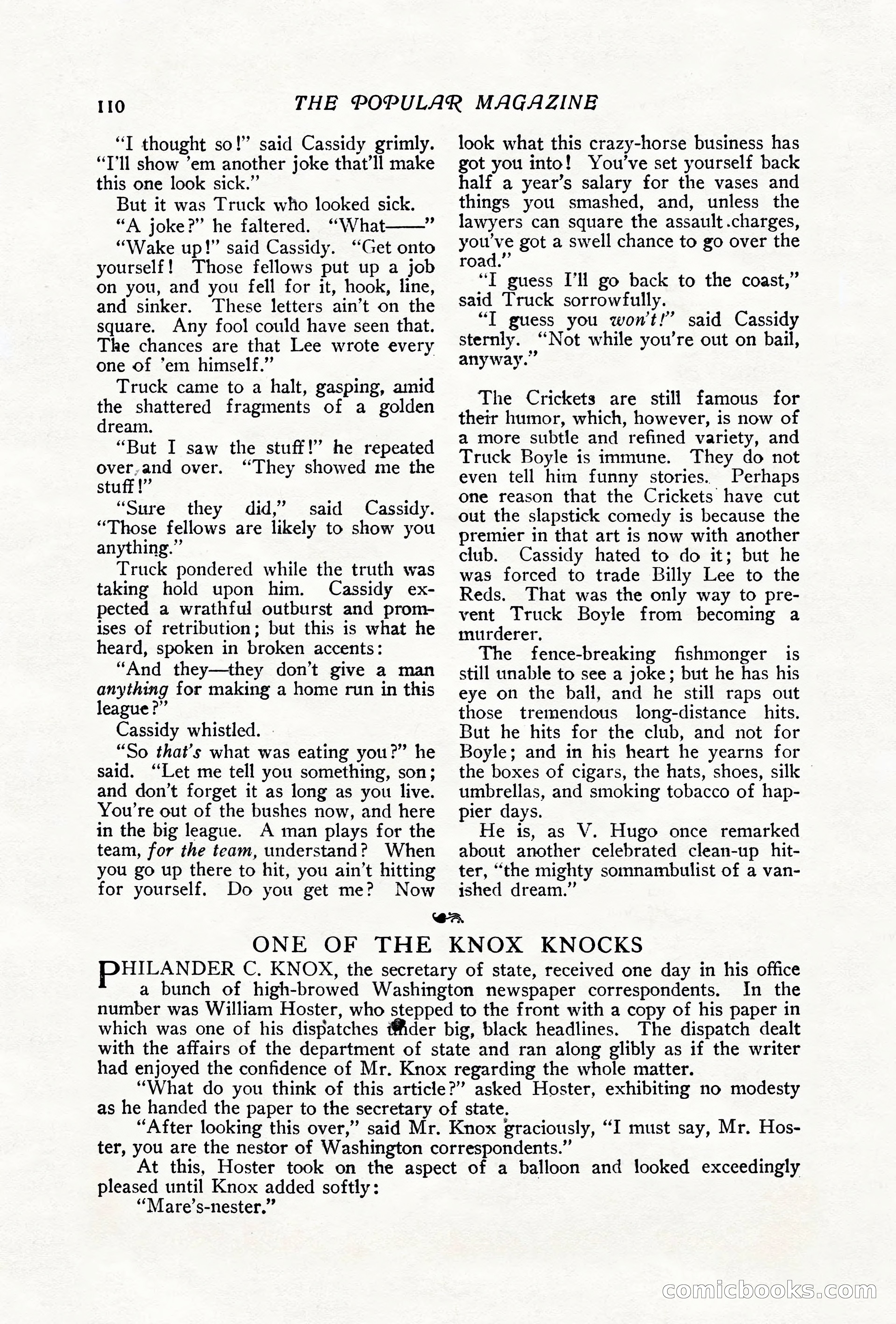 The Popular Magazine, June 1912 — page 116 of 240