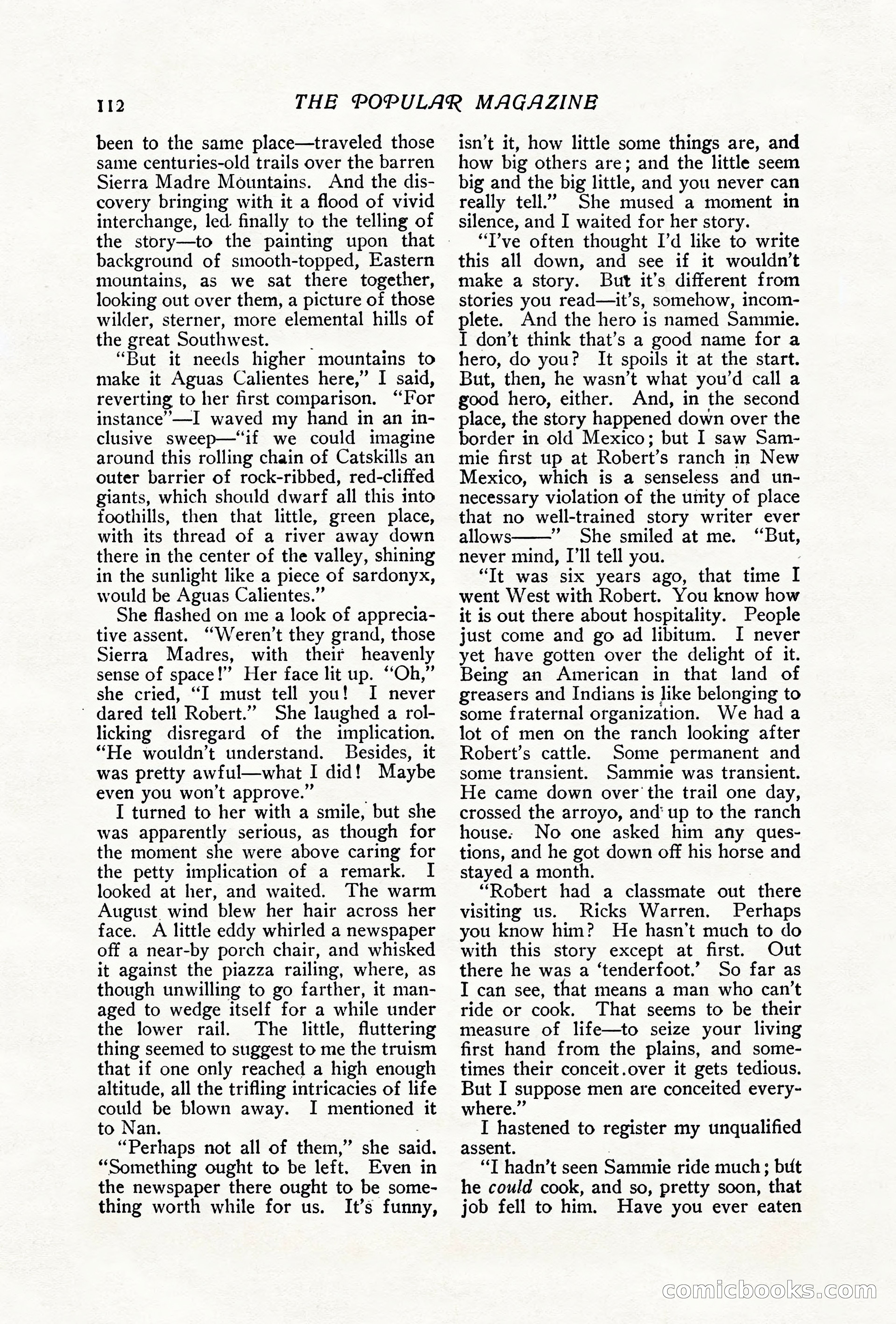 The Popular Magazine, June 1912 — page 118 of 240