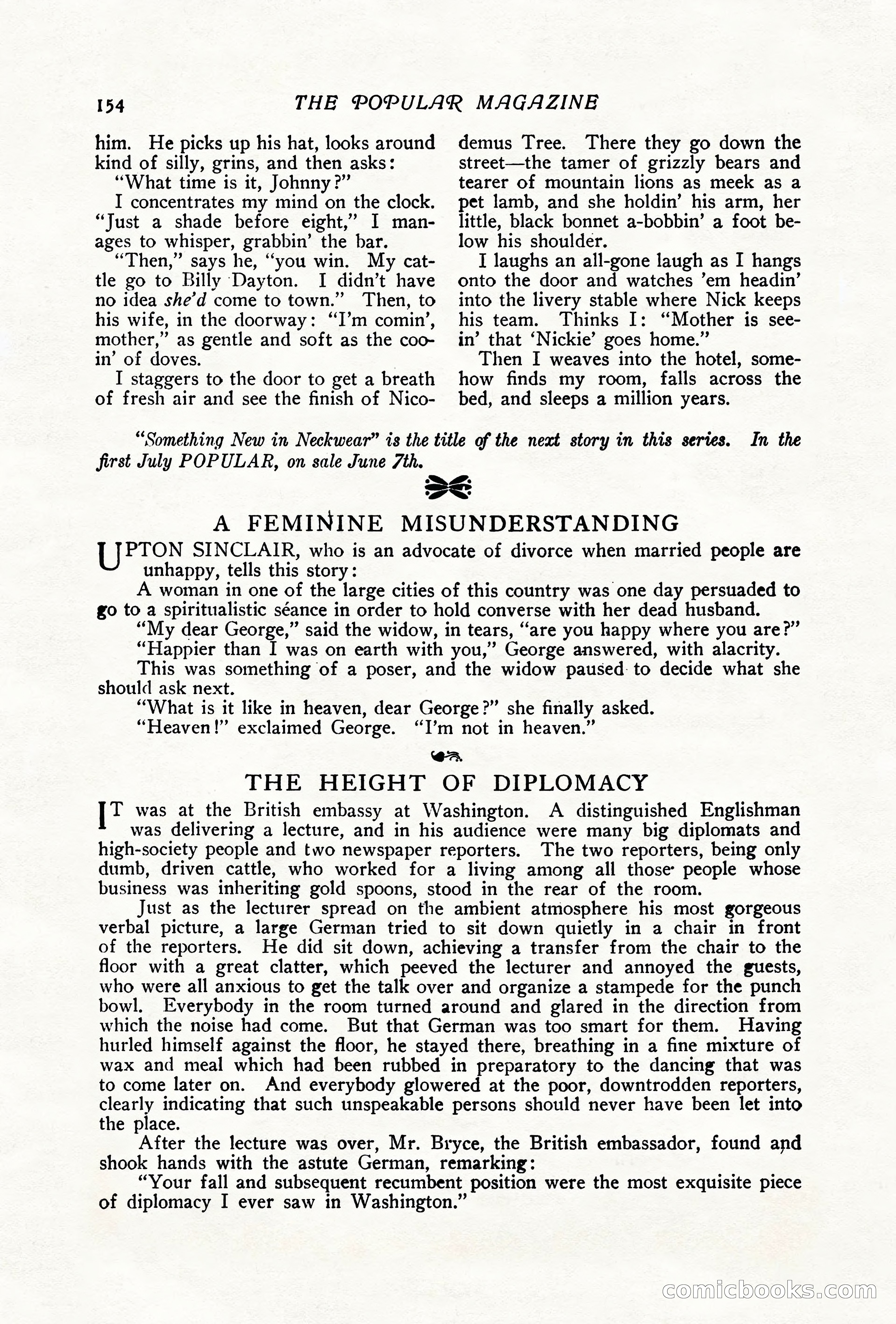 The Popular Magazine, June 1912 — page 160 of 240