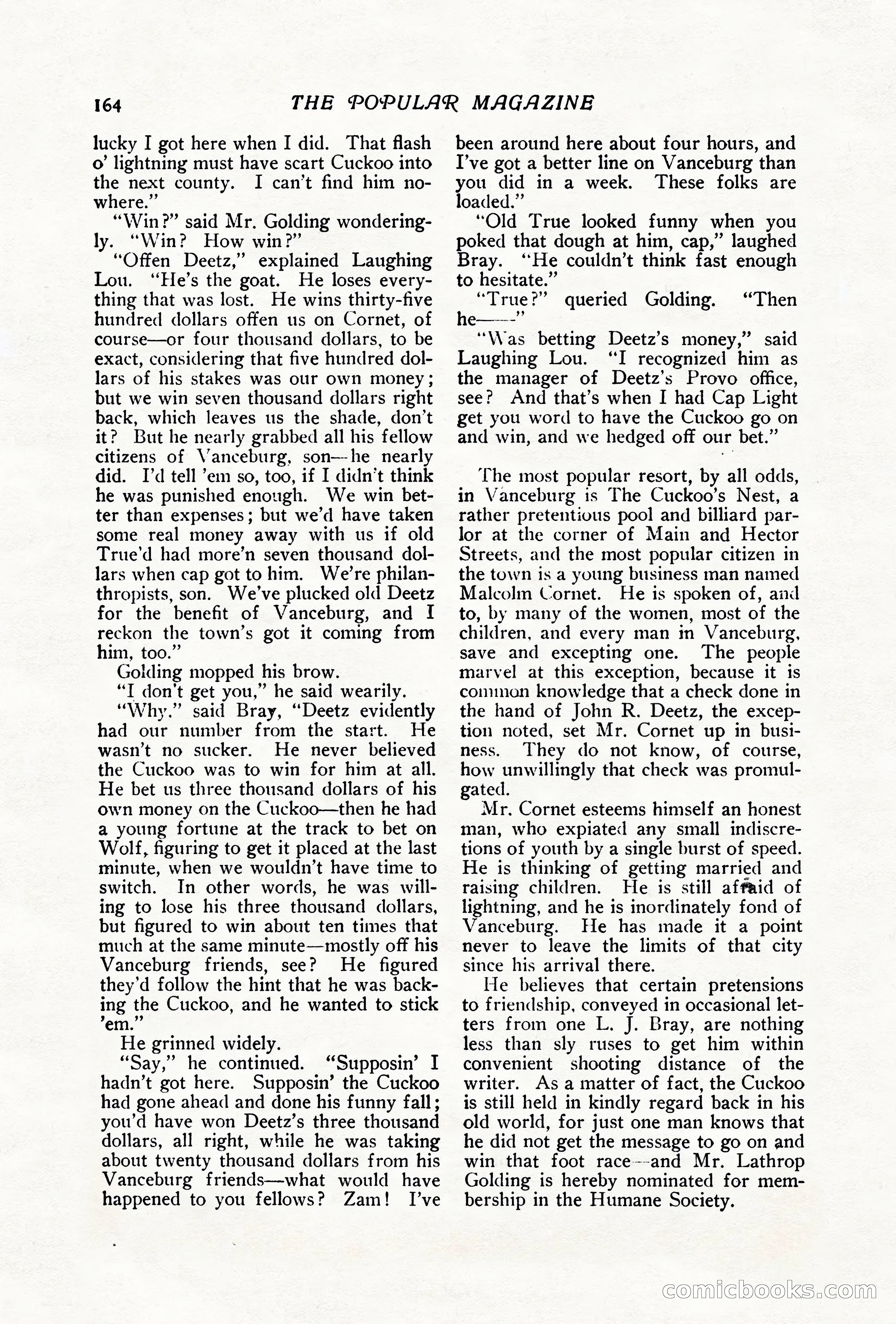 The Popular Magazine, June 1912 — page 170 of 240
