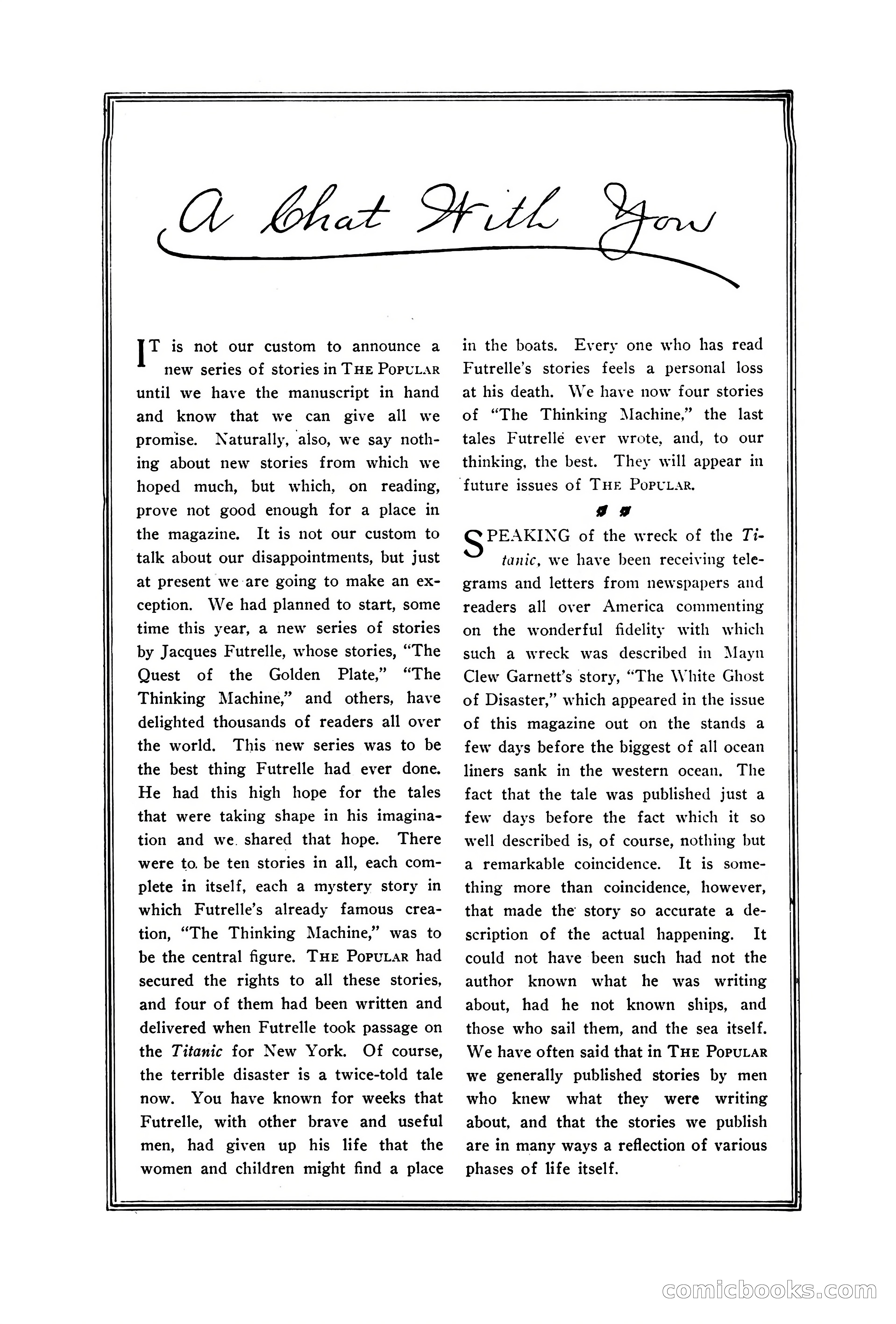 The Popular Magazine, June 1912 — page 231 of 240