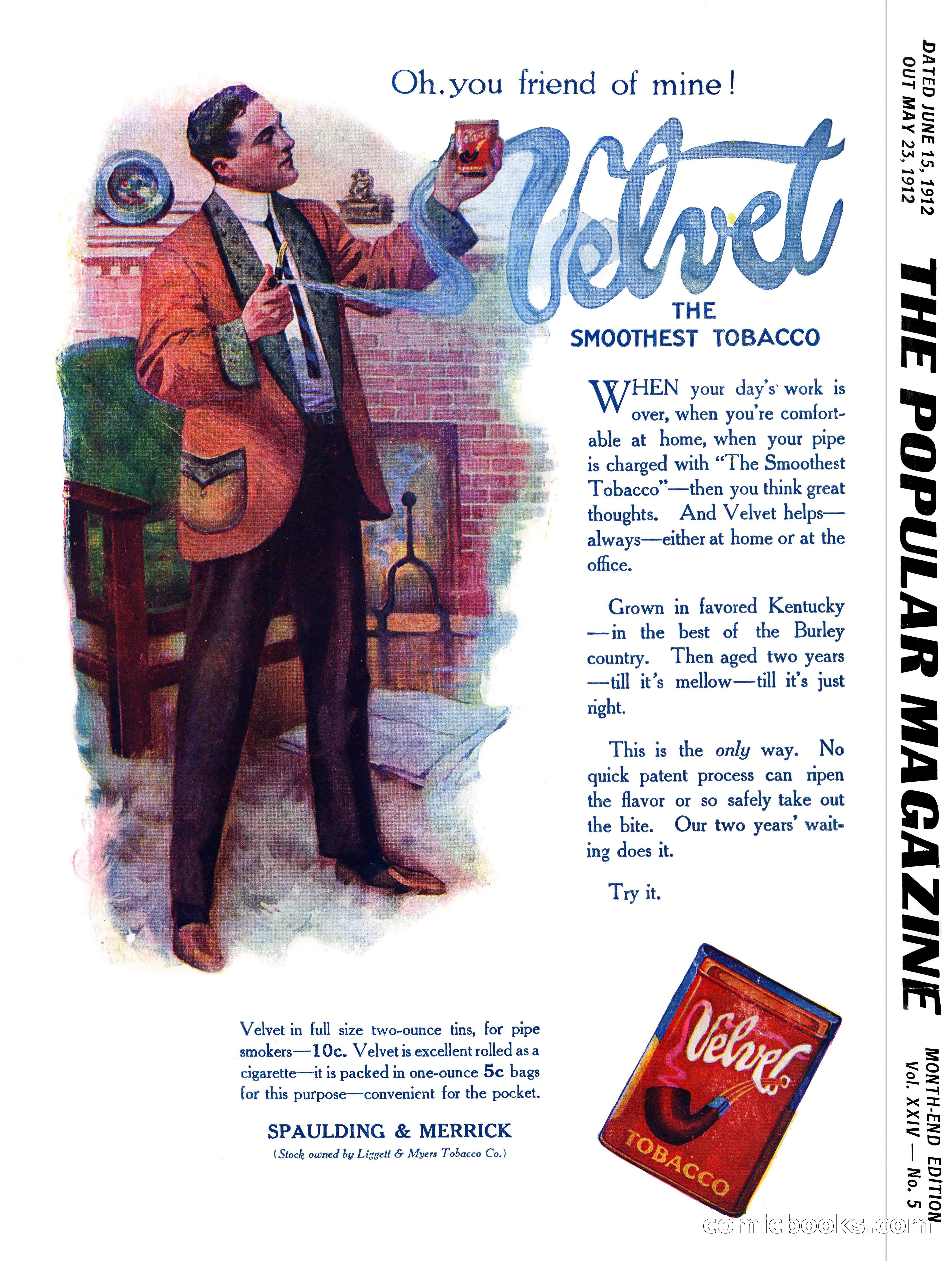 The Popular Magazine, June 1912 — page 240 of 240