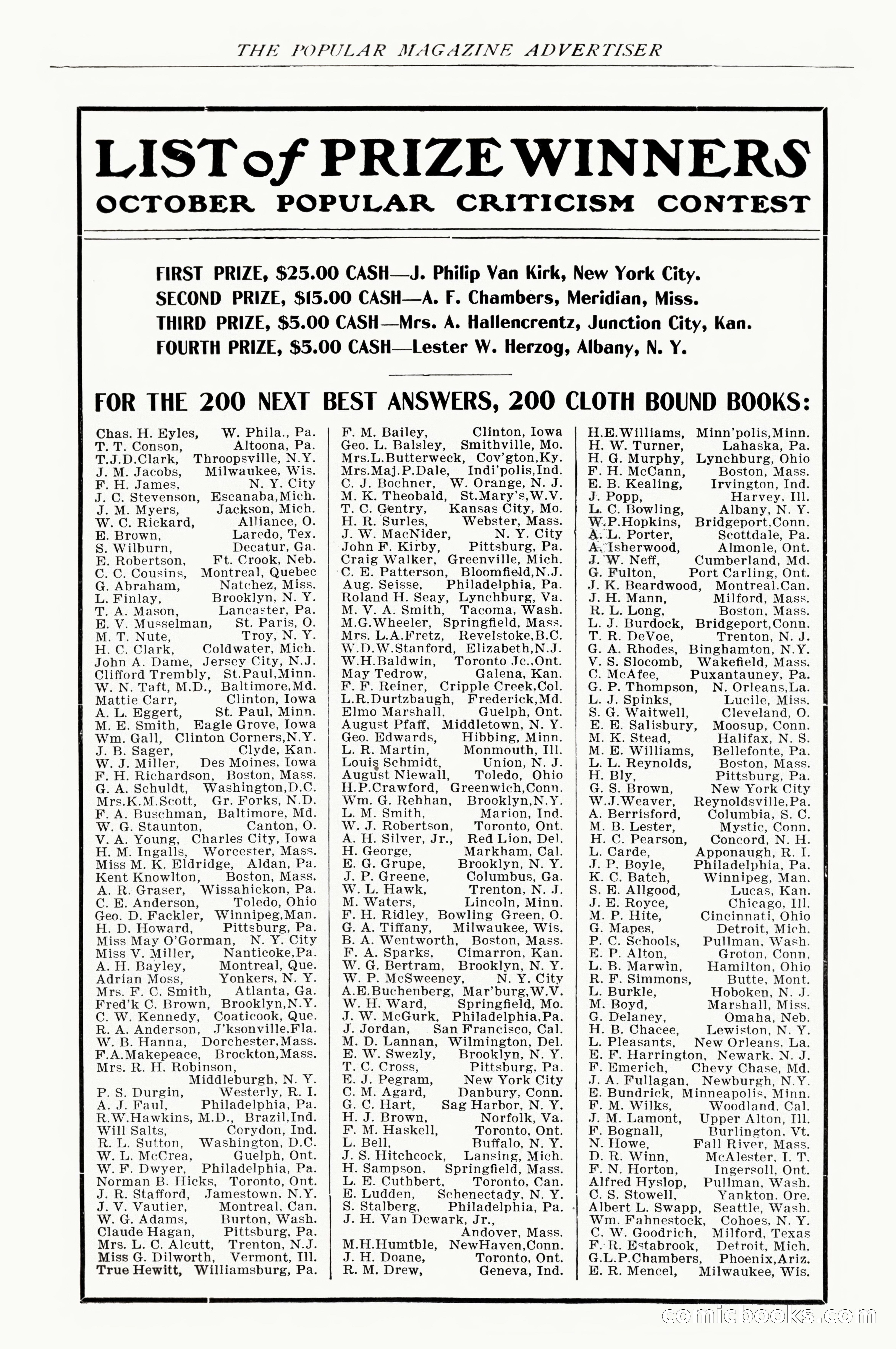 The Popular Magazine, December 1904 — page 15 of 228