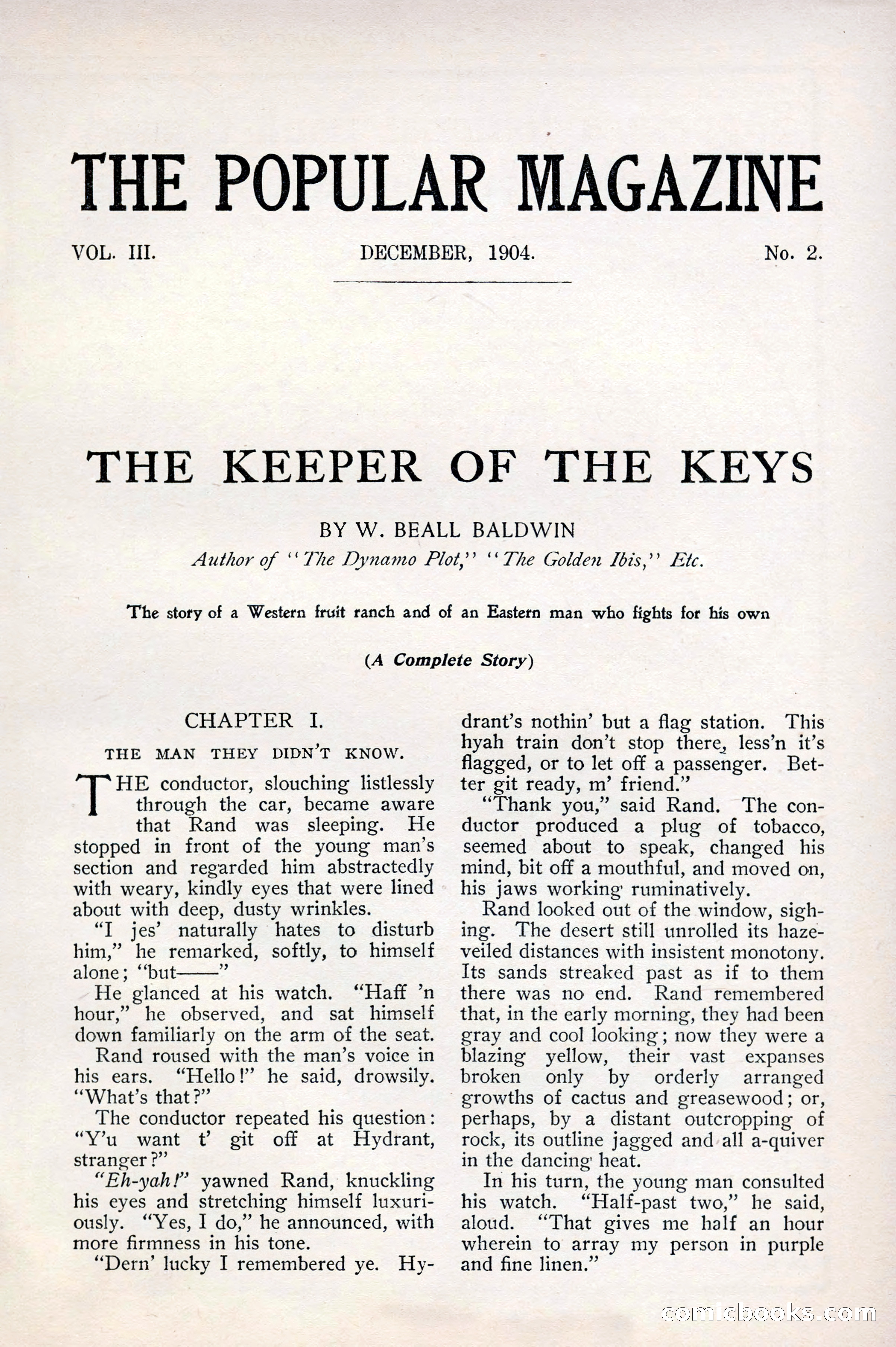 The Popular Magazine, December 1904 — page 19 of 228