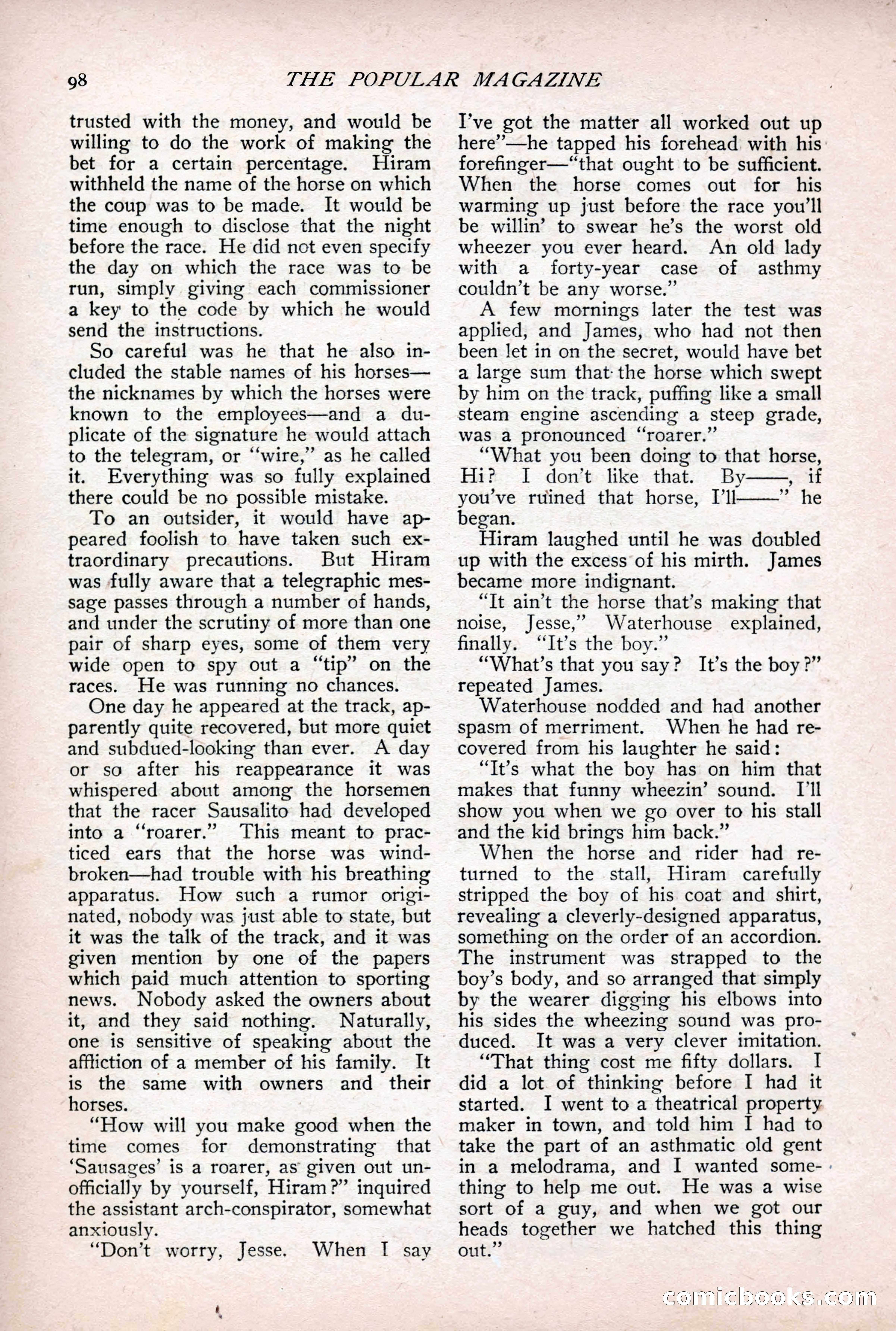 The Popular Magazine, December 1904 — page 116 of 228