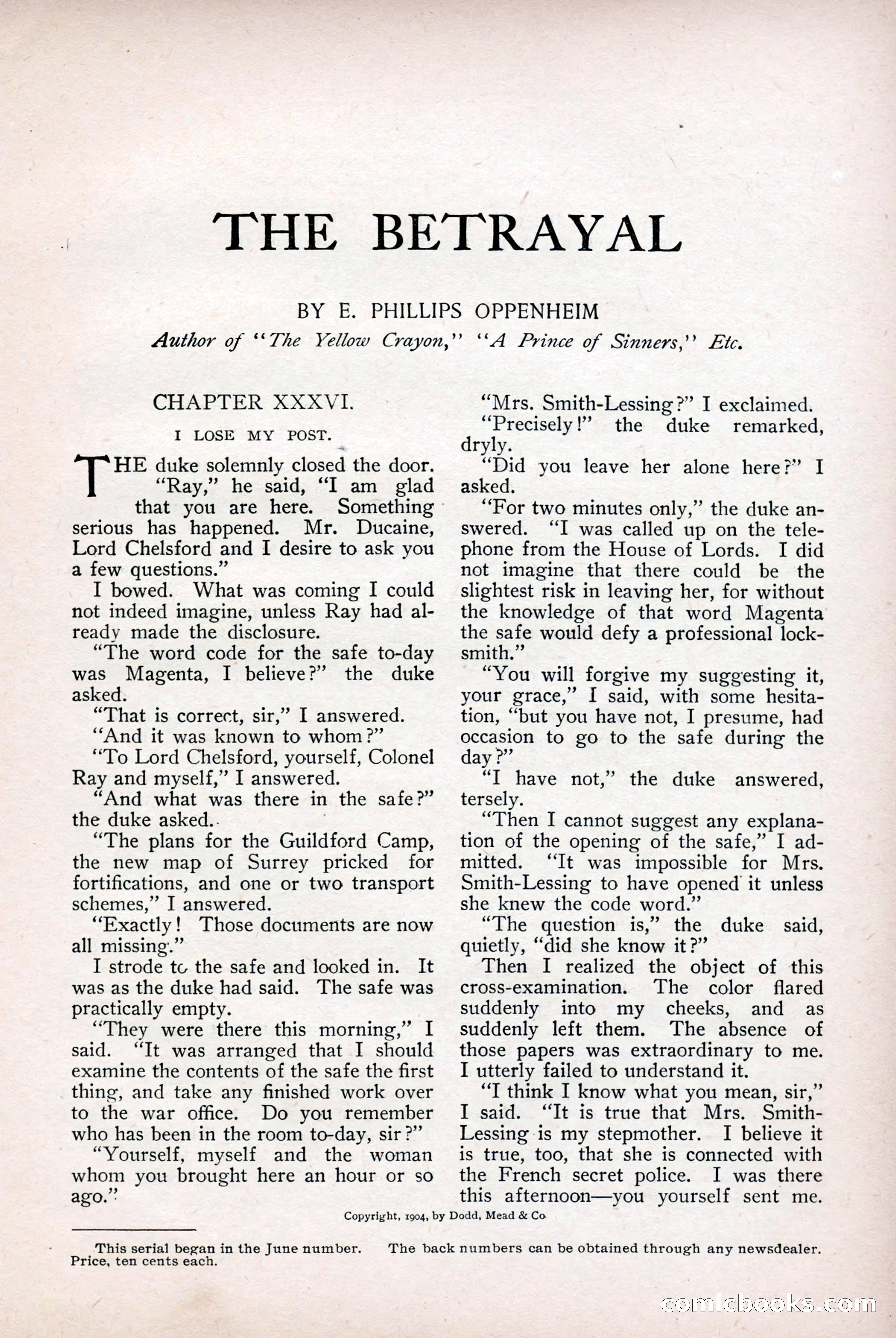 The Popular Magazine, December 1904 — page 121 of 228
