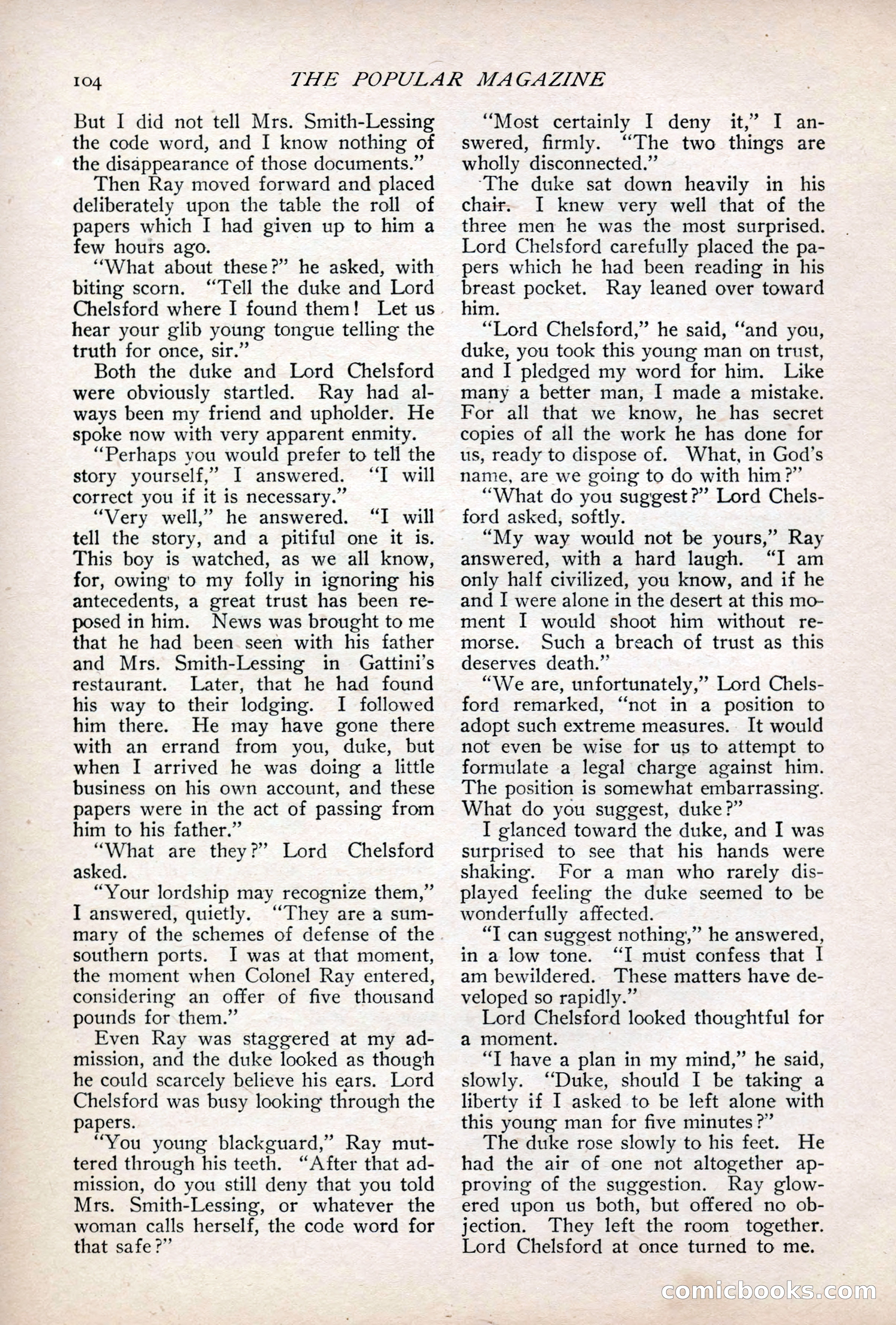 The Popular Magazine, December 1904 — page 122 of 228