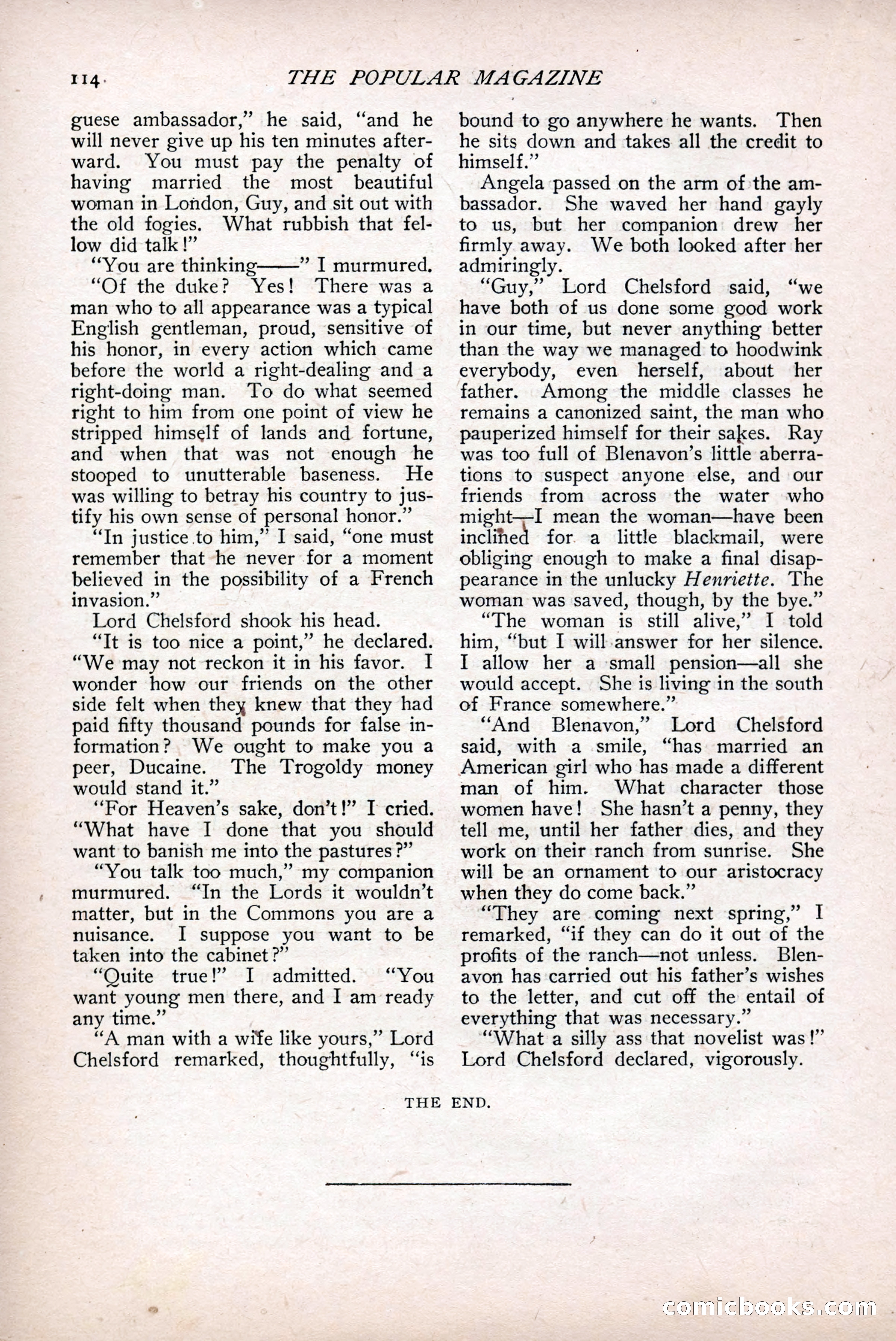 The Popular Magazine, December 1904 — page 132 of 228