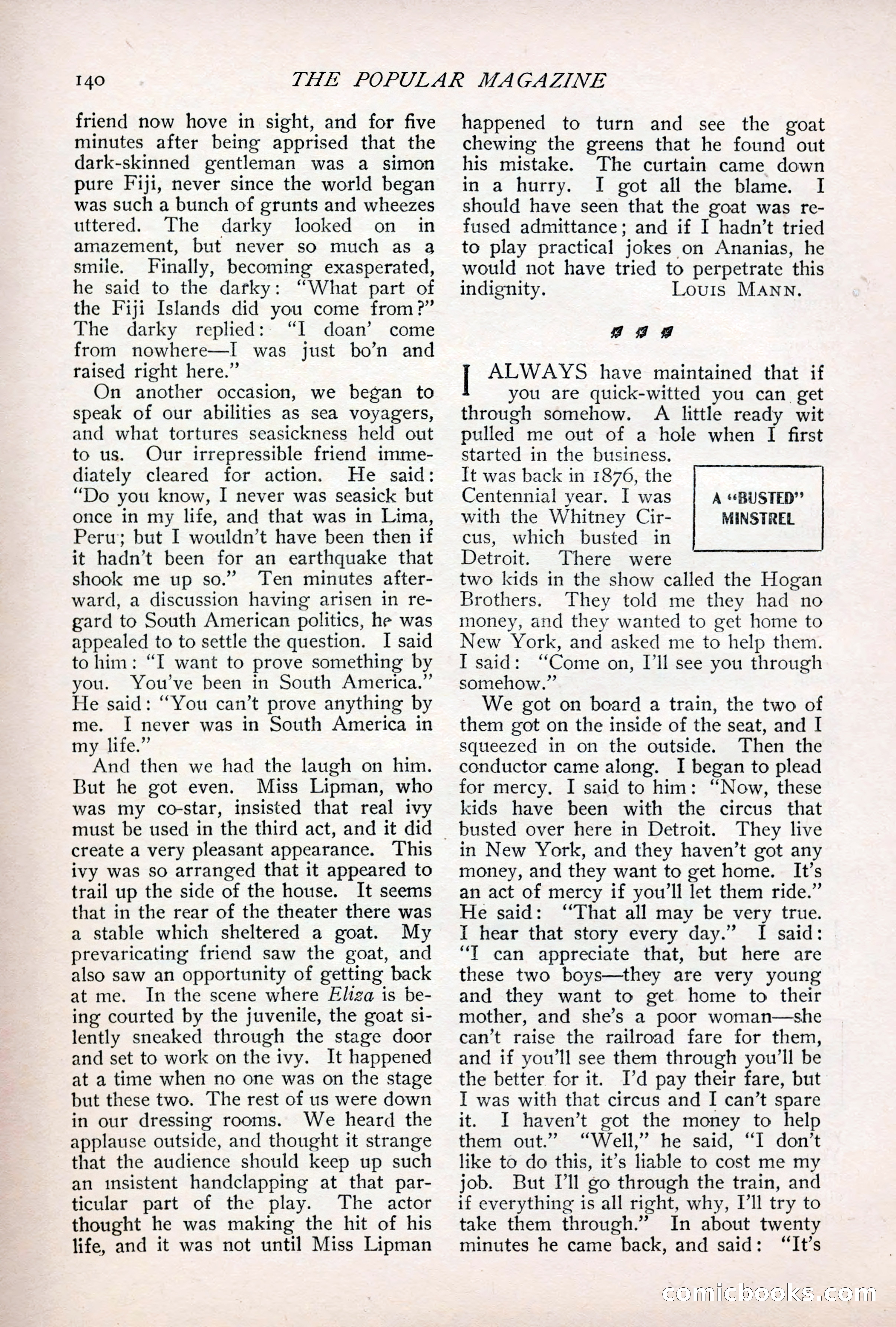 The Popular Magazine, December 1904 — page 158 of 228