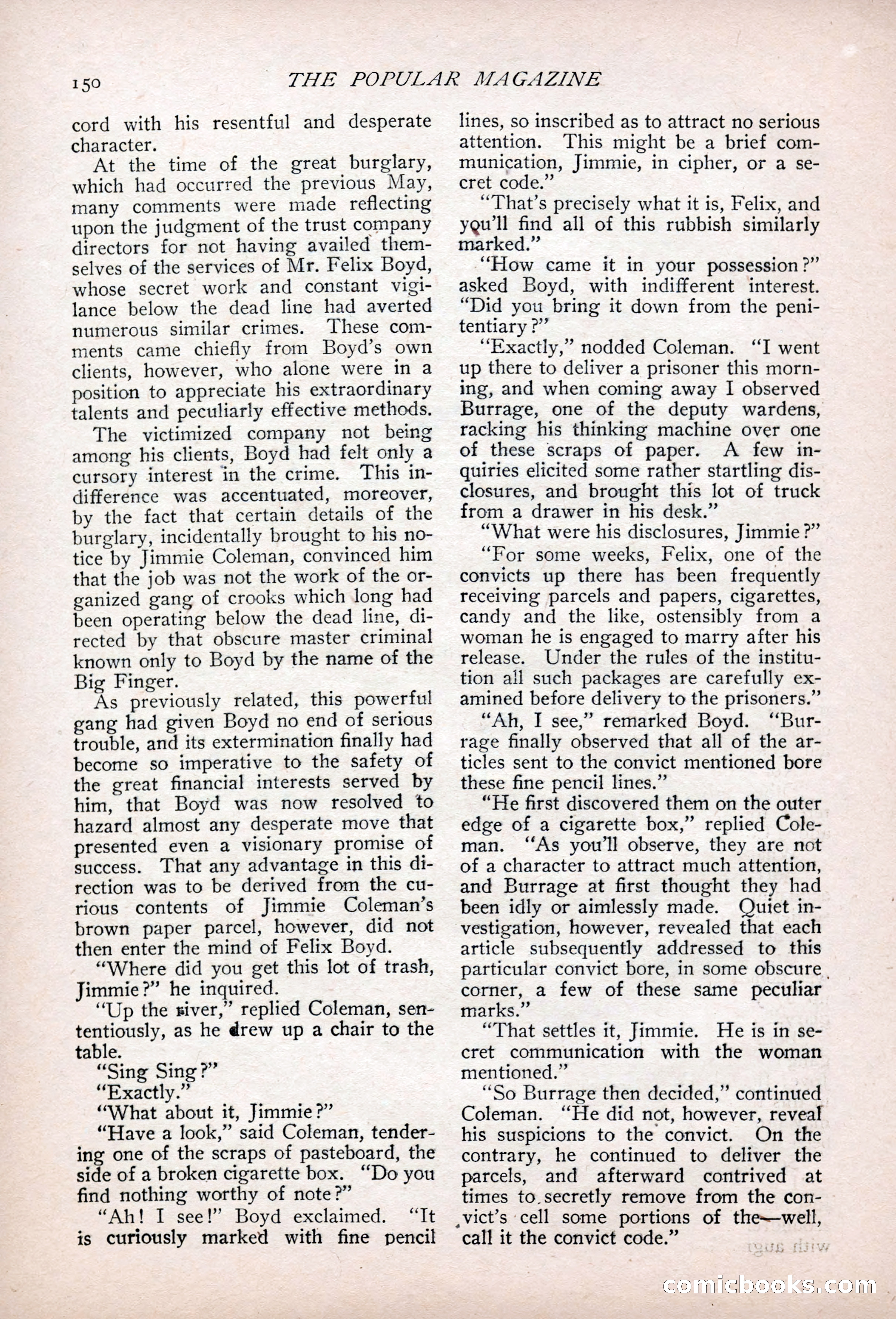 The Popular Magazine, December 1904 — page 168 of 228