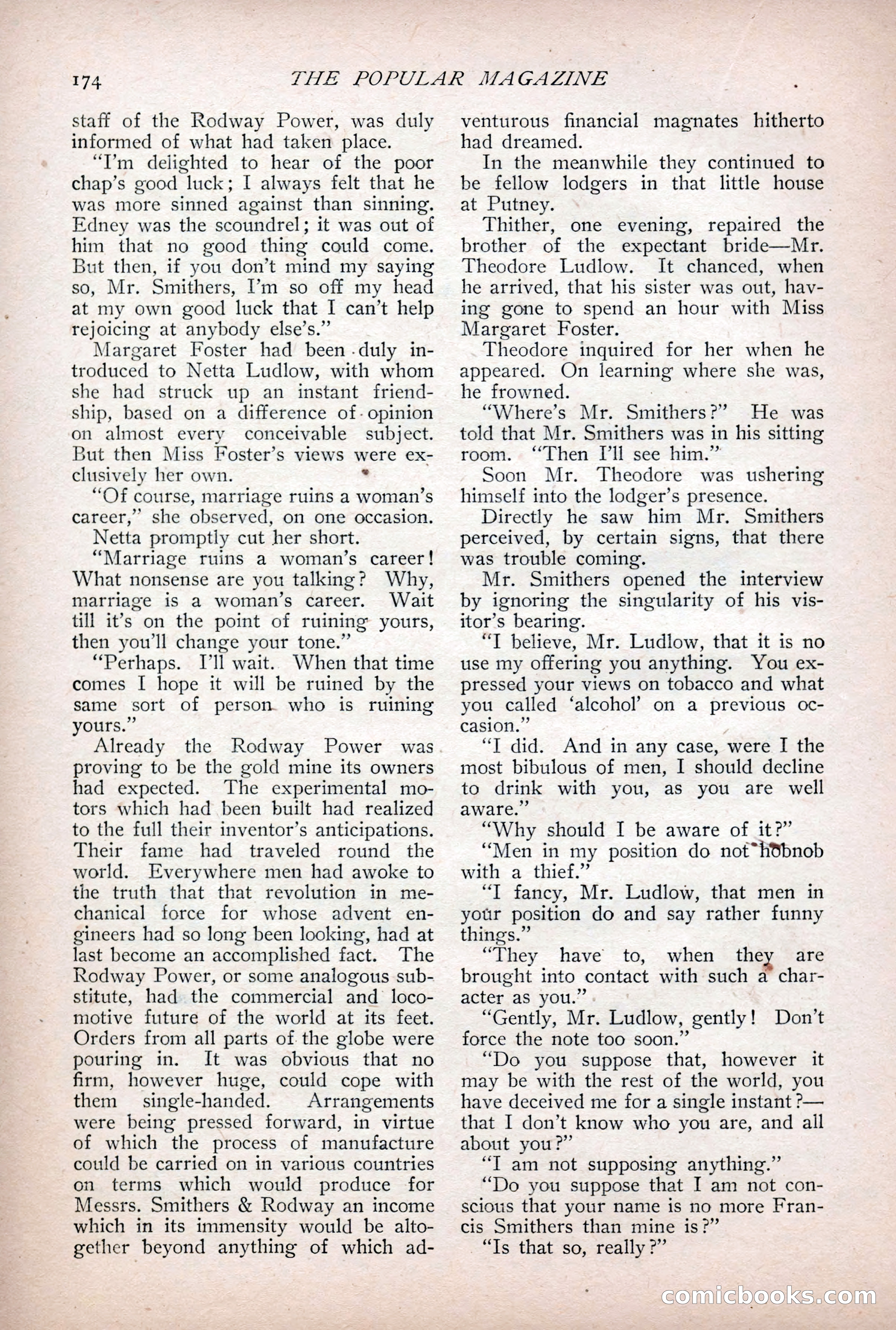 The Popular Magazine, December 1904 — page 192 of 228