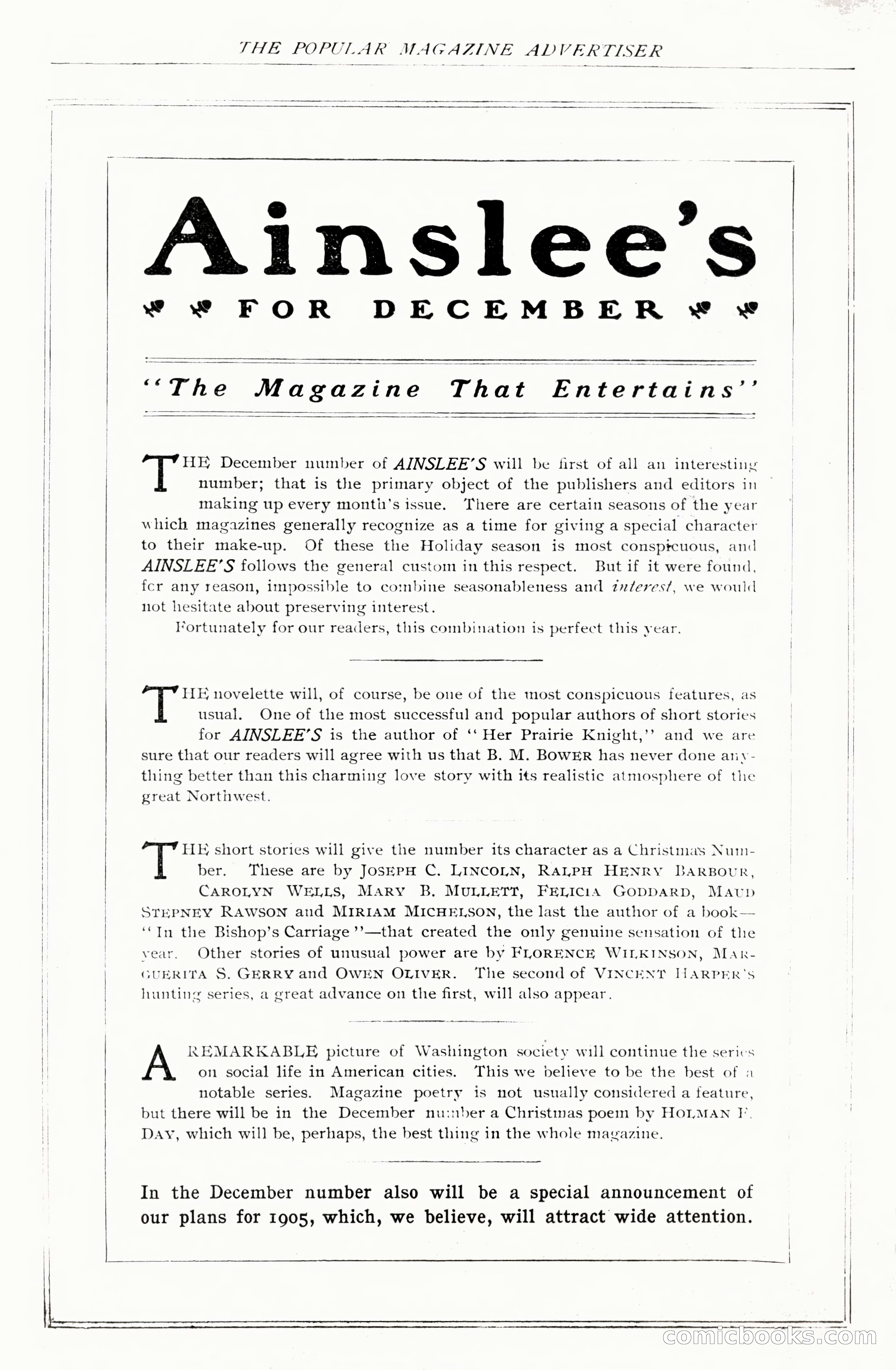 The Popular Magazine, December 1904 — page 218 of 228