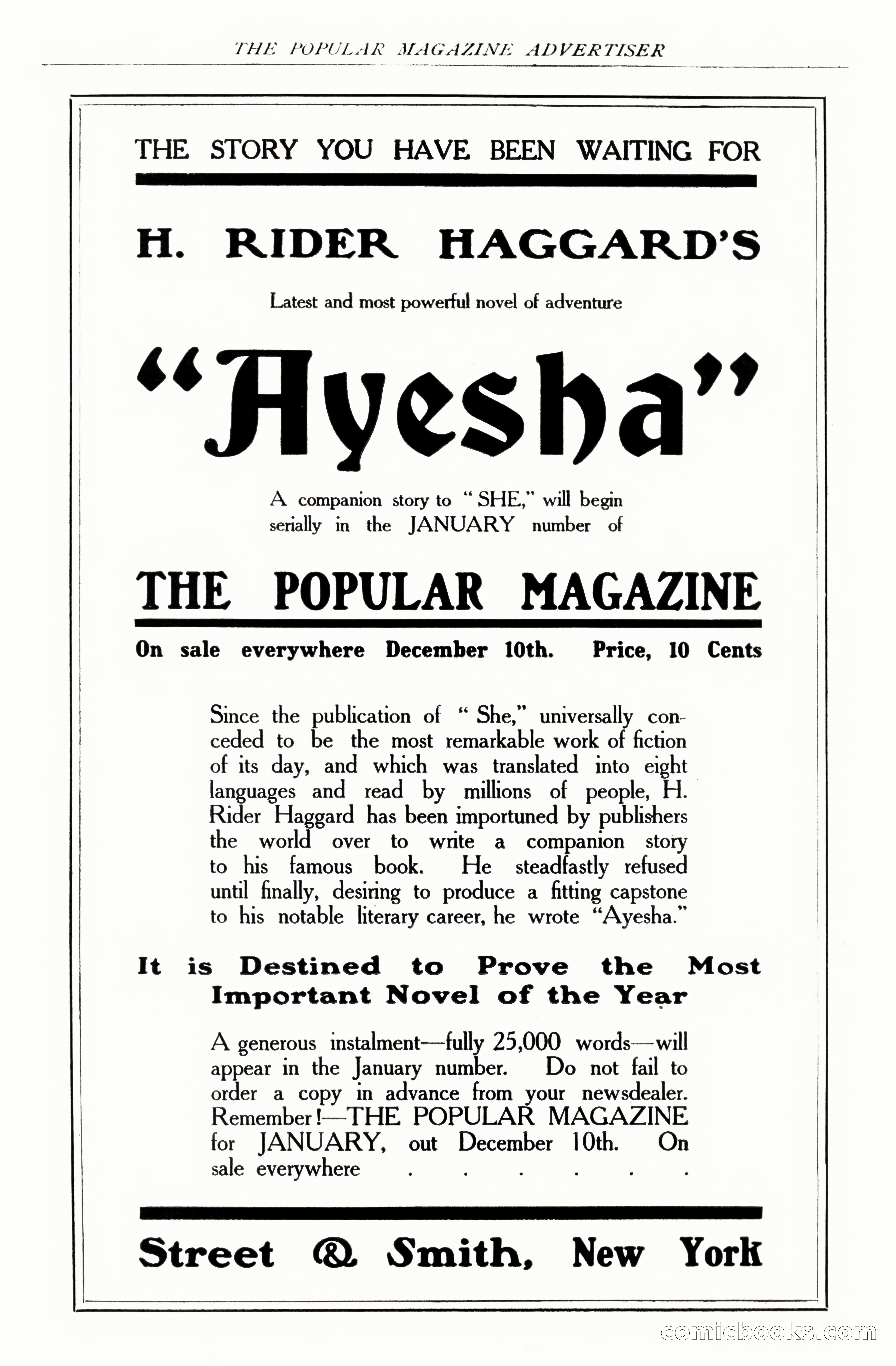 The Popular Magazine, December 1904 — page 222 of 228