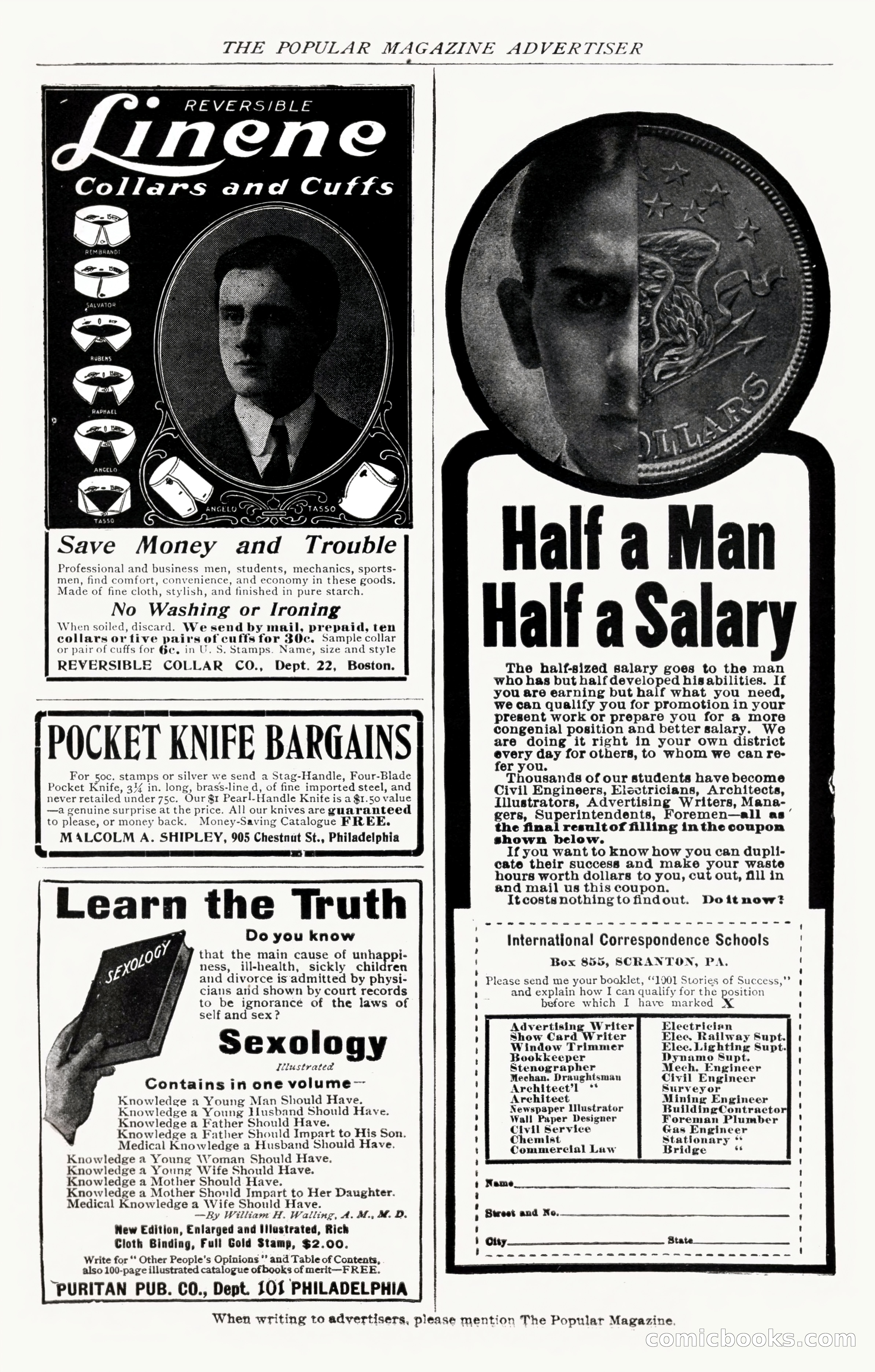 The Popular Magazine, December 1904 — page 223 of 228