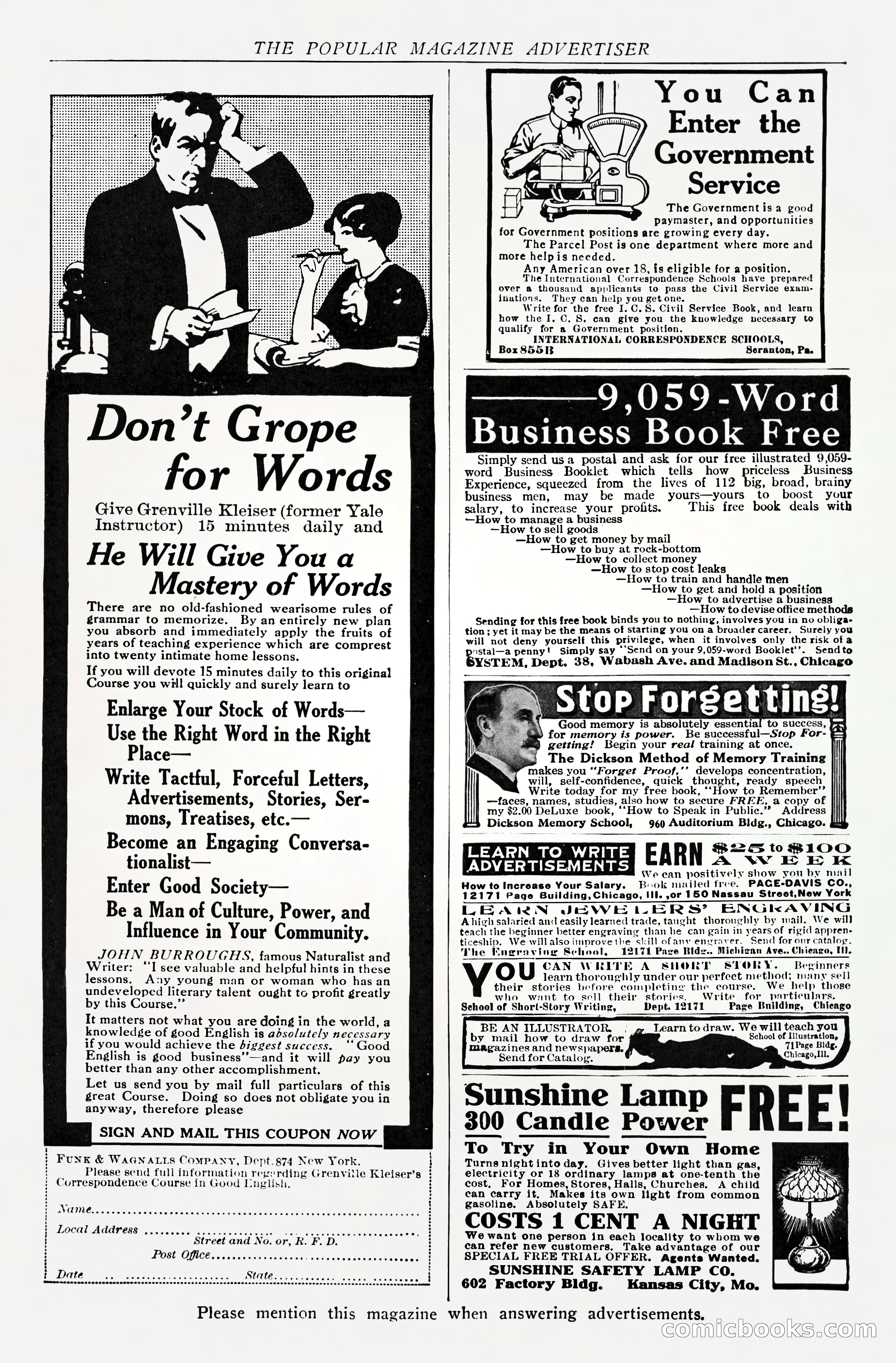 The Popular Magazine, Vol. 30, No. 4 — page 4 of 268