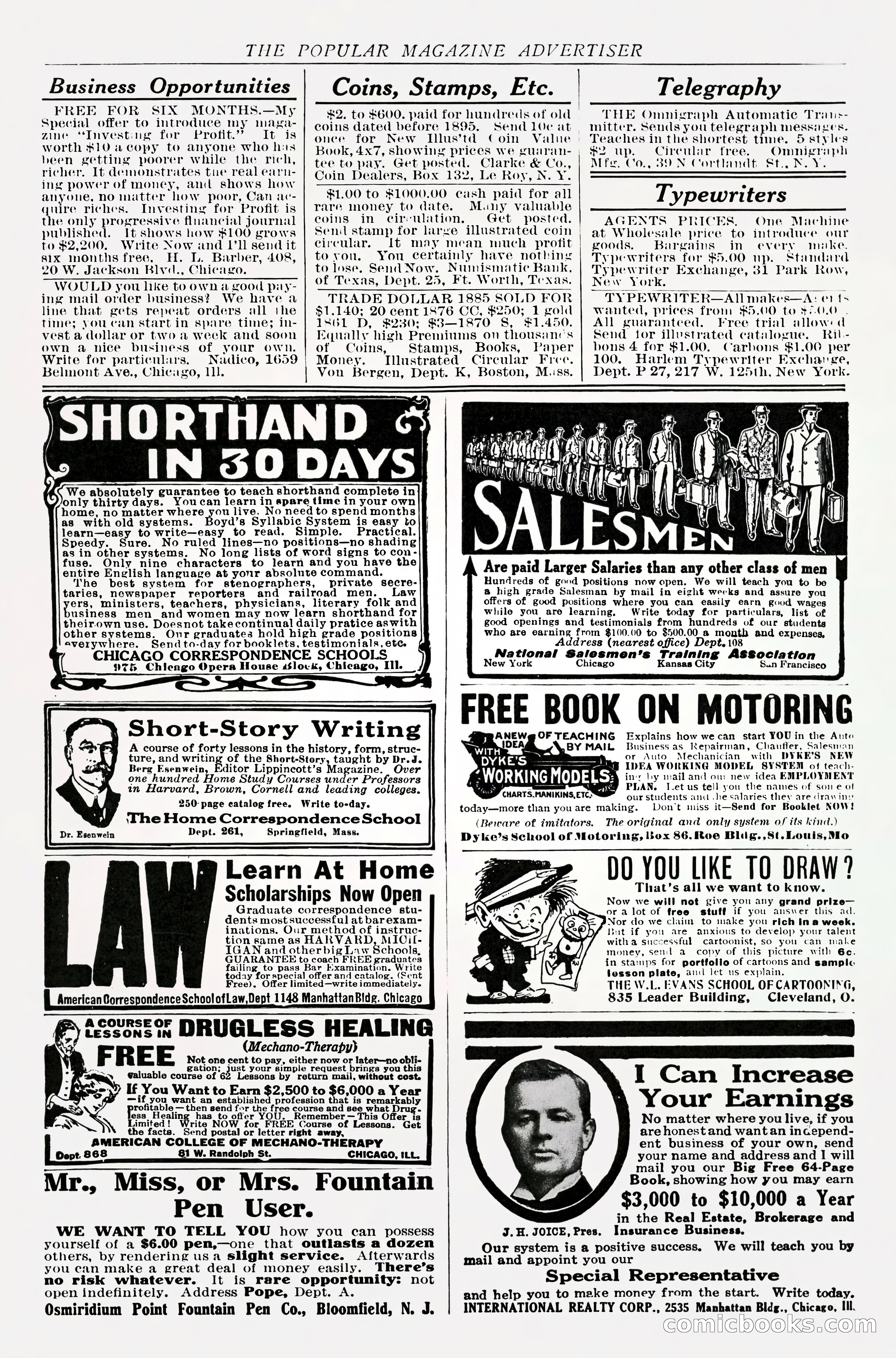 The Popular Magazine, Vol. 30, No. 4 — page 7 of 268