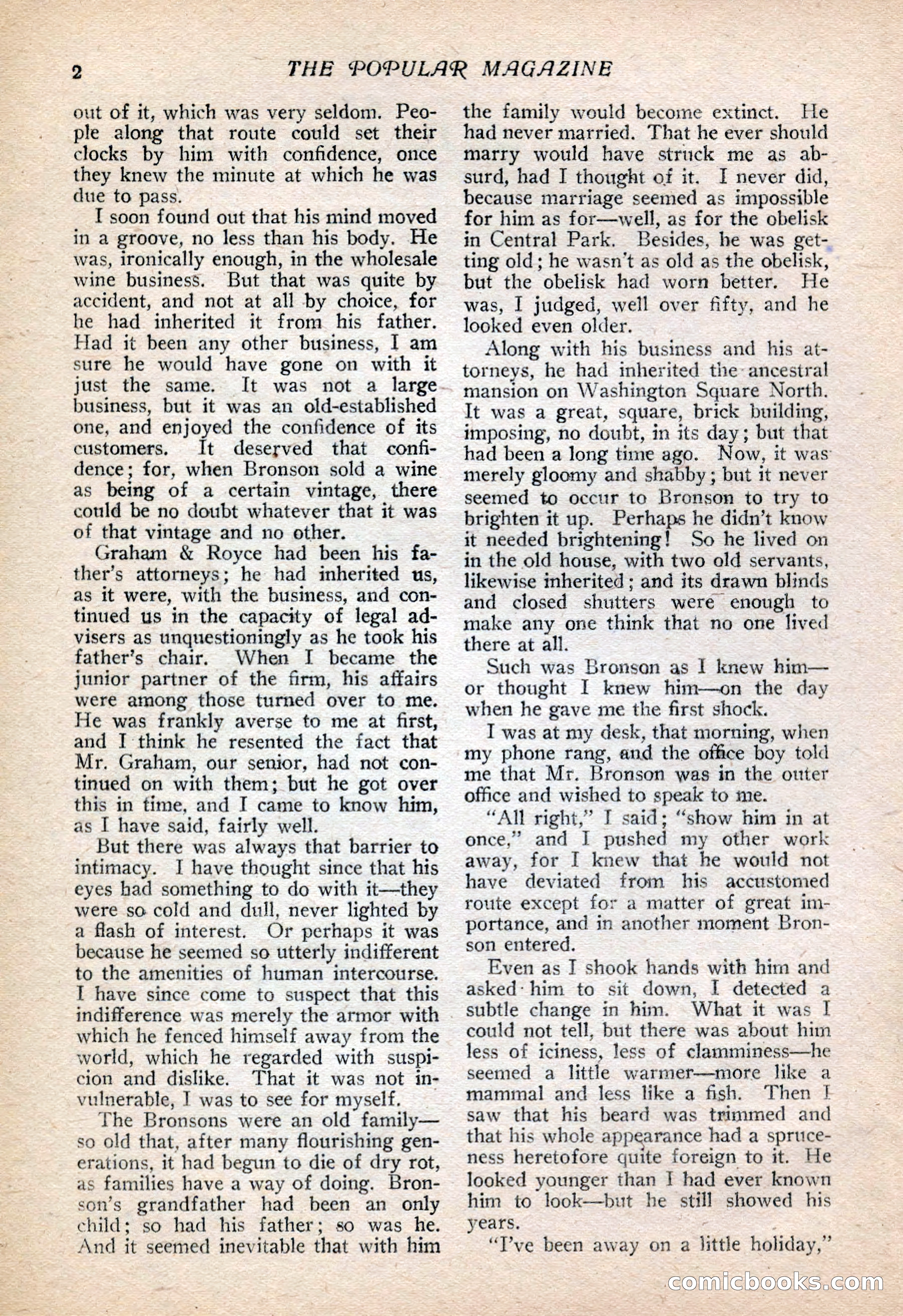 The Popular Magazine, Vol. 30, No. 4 — page 12 of 268