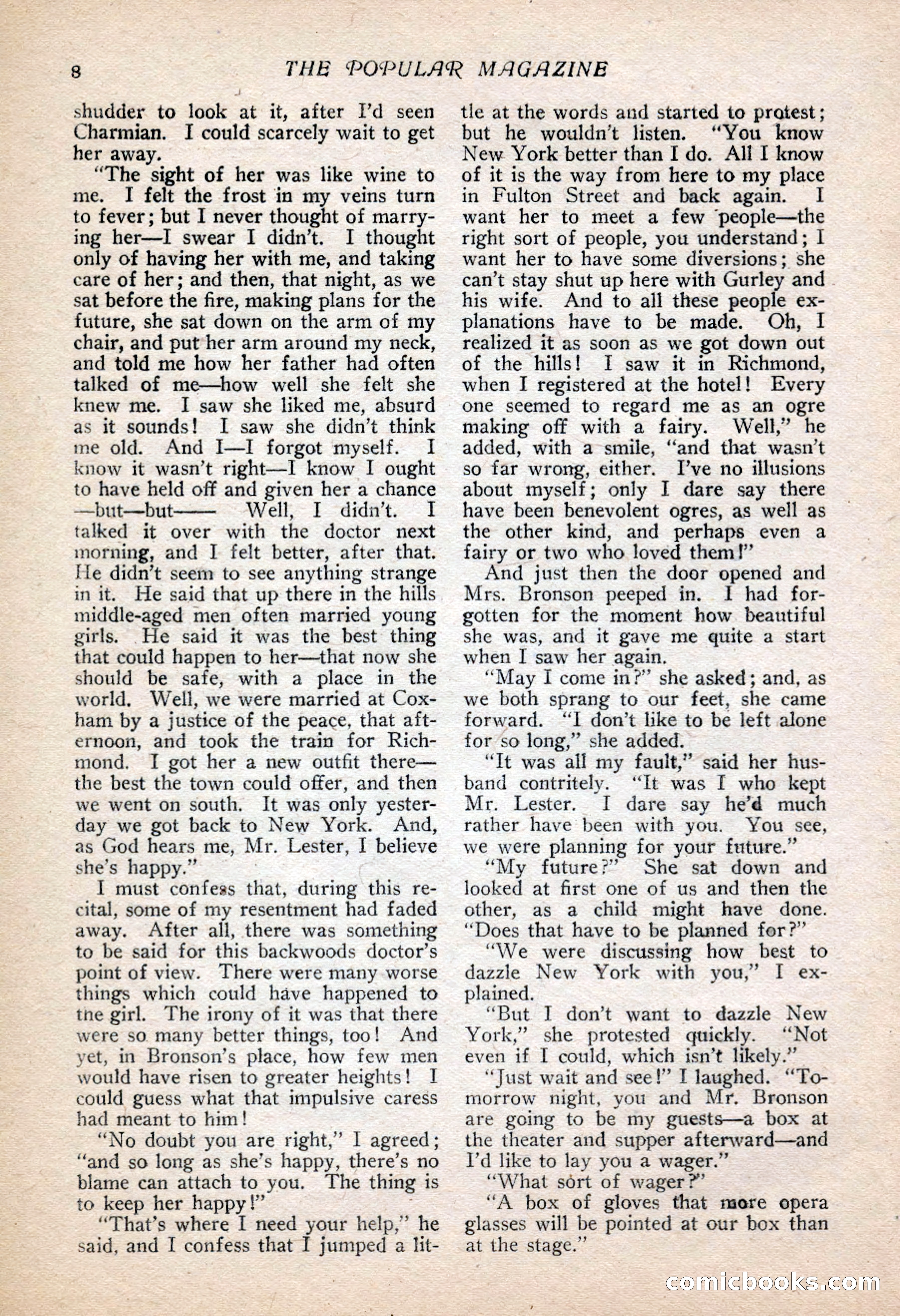 The Popular Magazine, Vol. 30, No. 4 — page 18 of 268