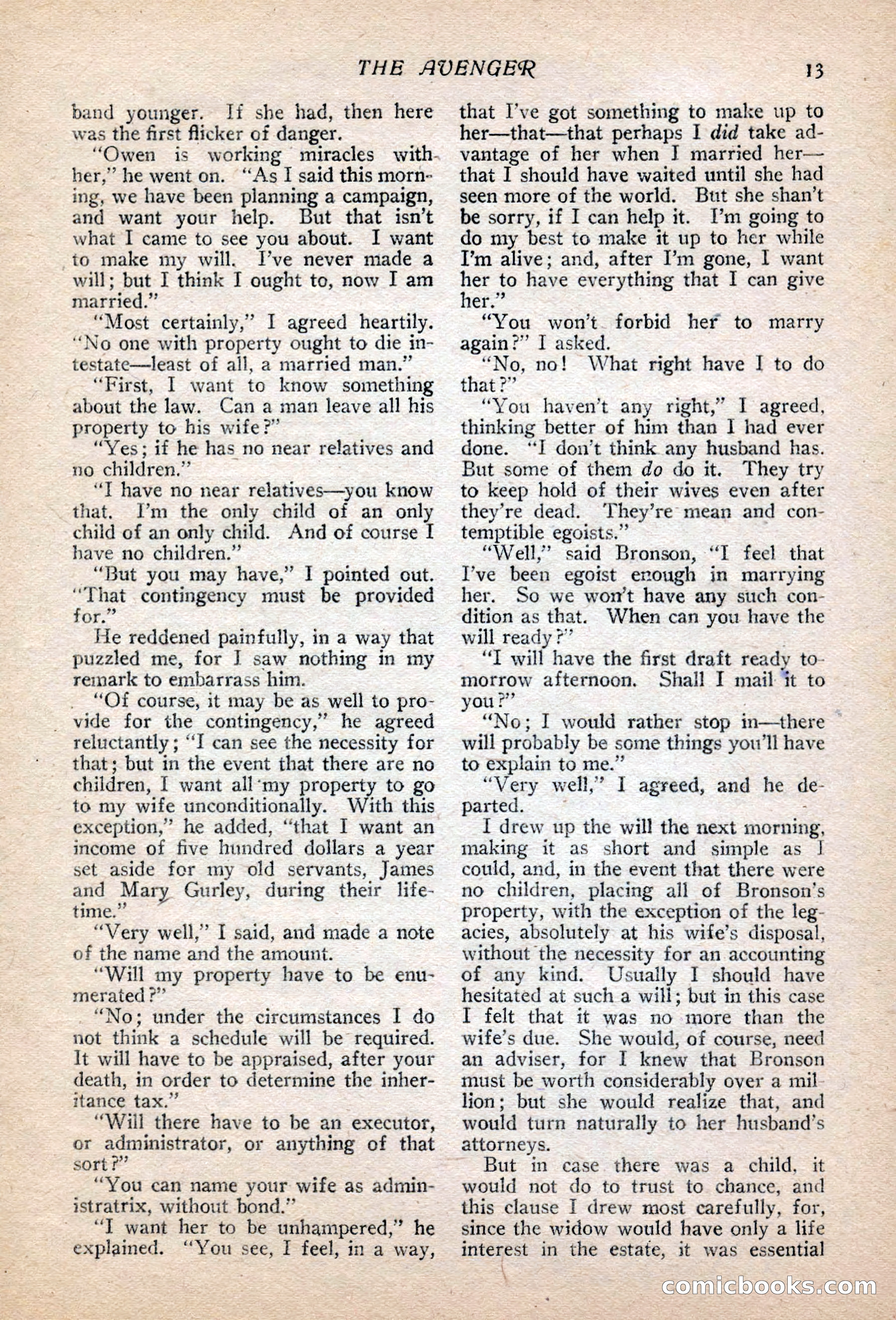 The Popular Magazine, Vol. 30, No. 4 — page 23 of 268