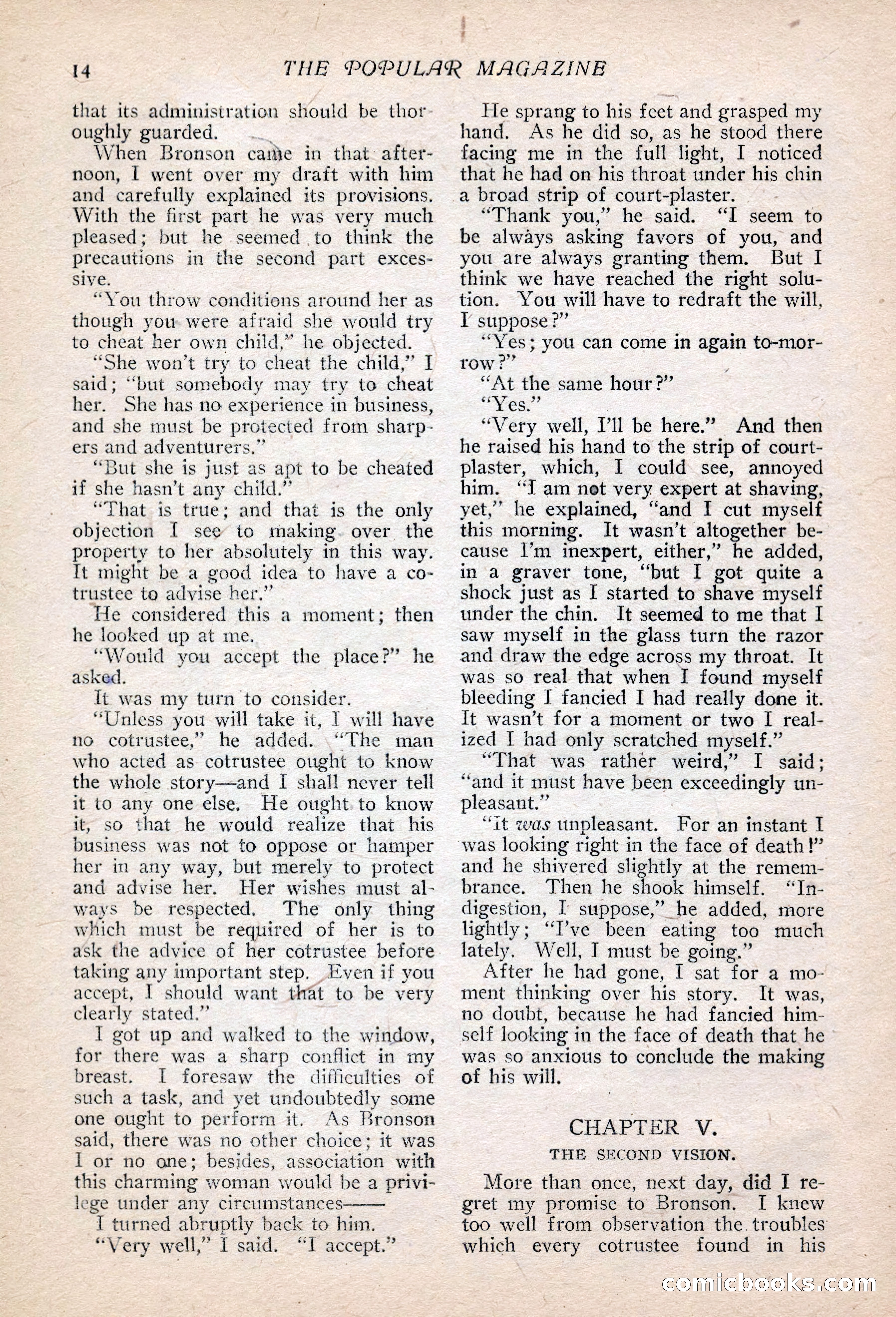 The Popular Magazine, Vol. 30, No. 4 — page 24 of 268