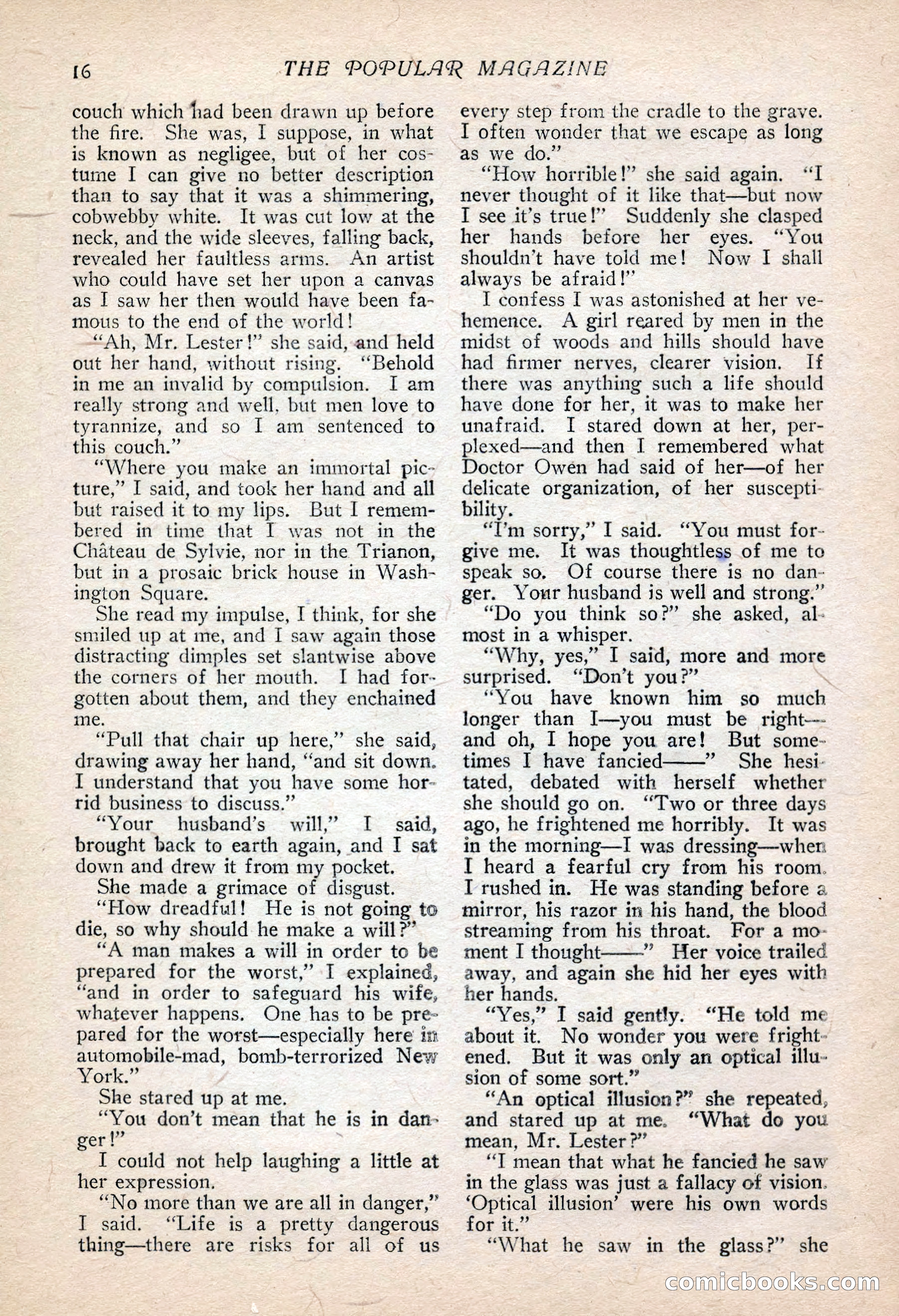 The Popular Magazine, Vol. 30, No. 4 — page 26 of 268
