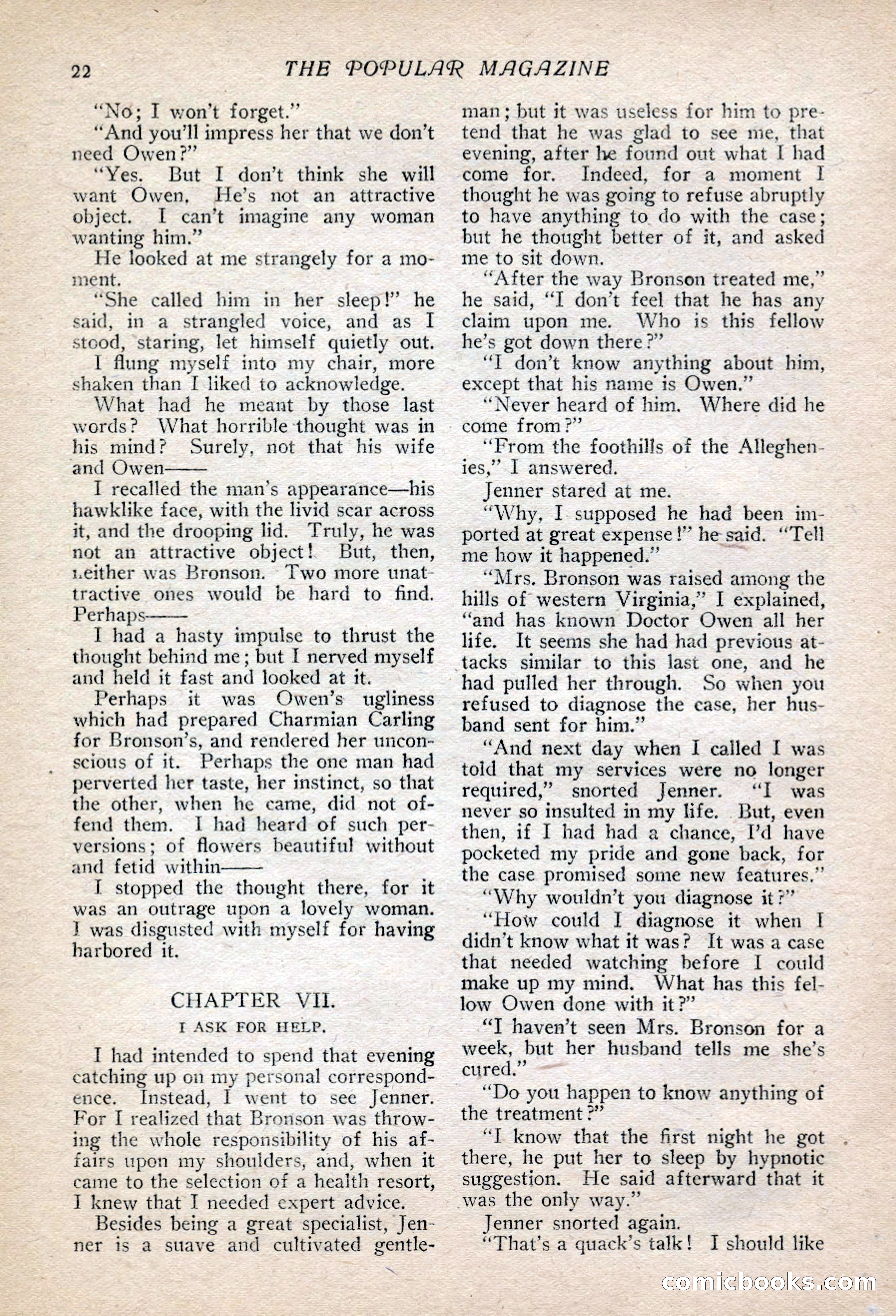 The Popular Magazine, Vol. 30, No. 4 — page 32 of 268