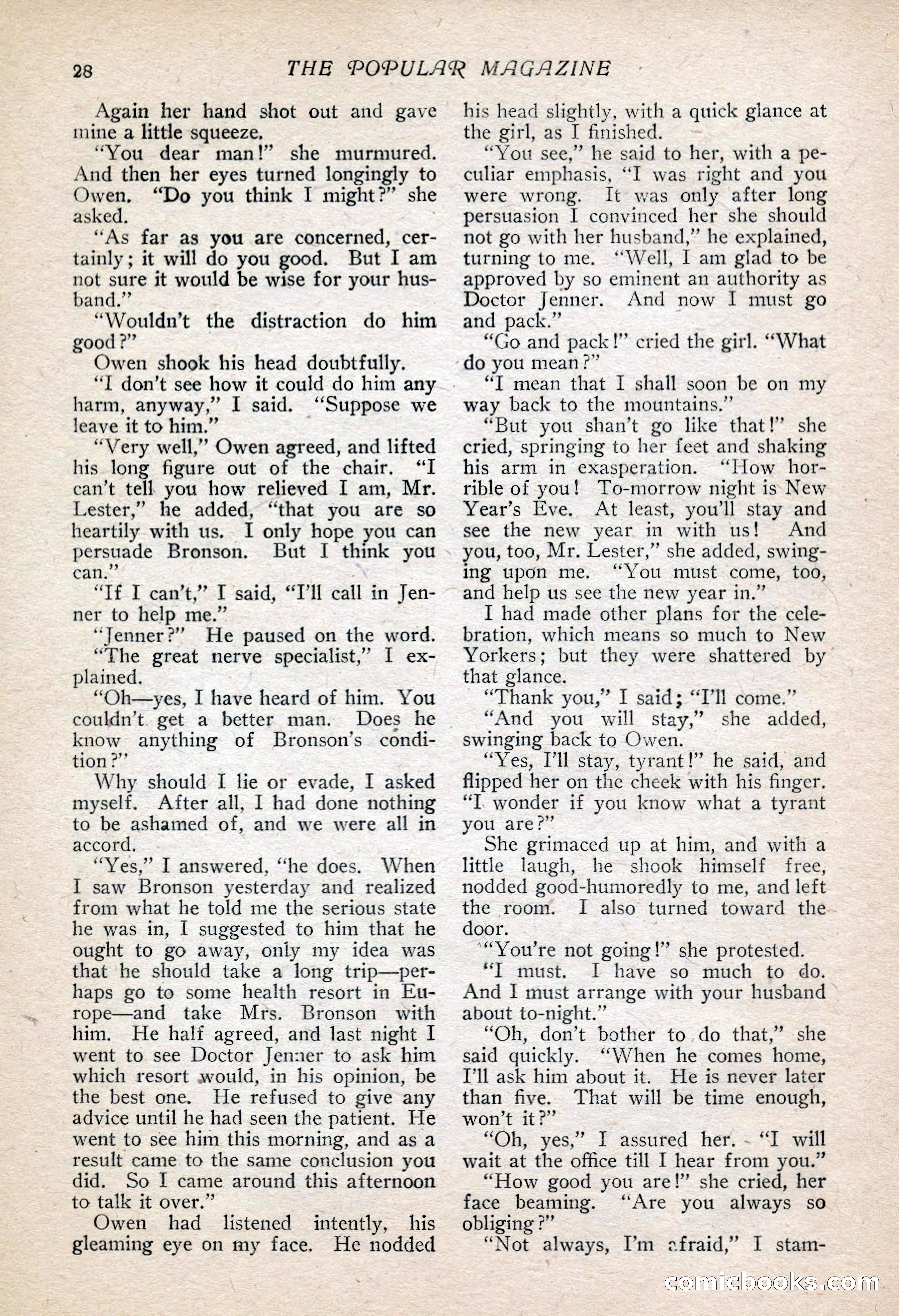 The Popular Magazine, Vol. 30, No. 4 — page 38 of 268
