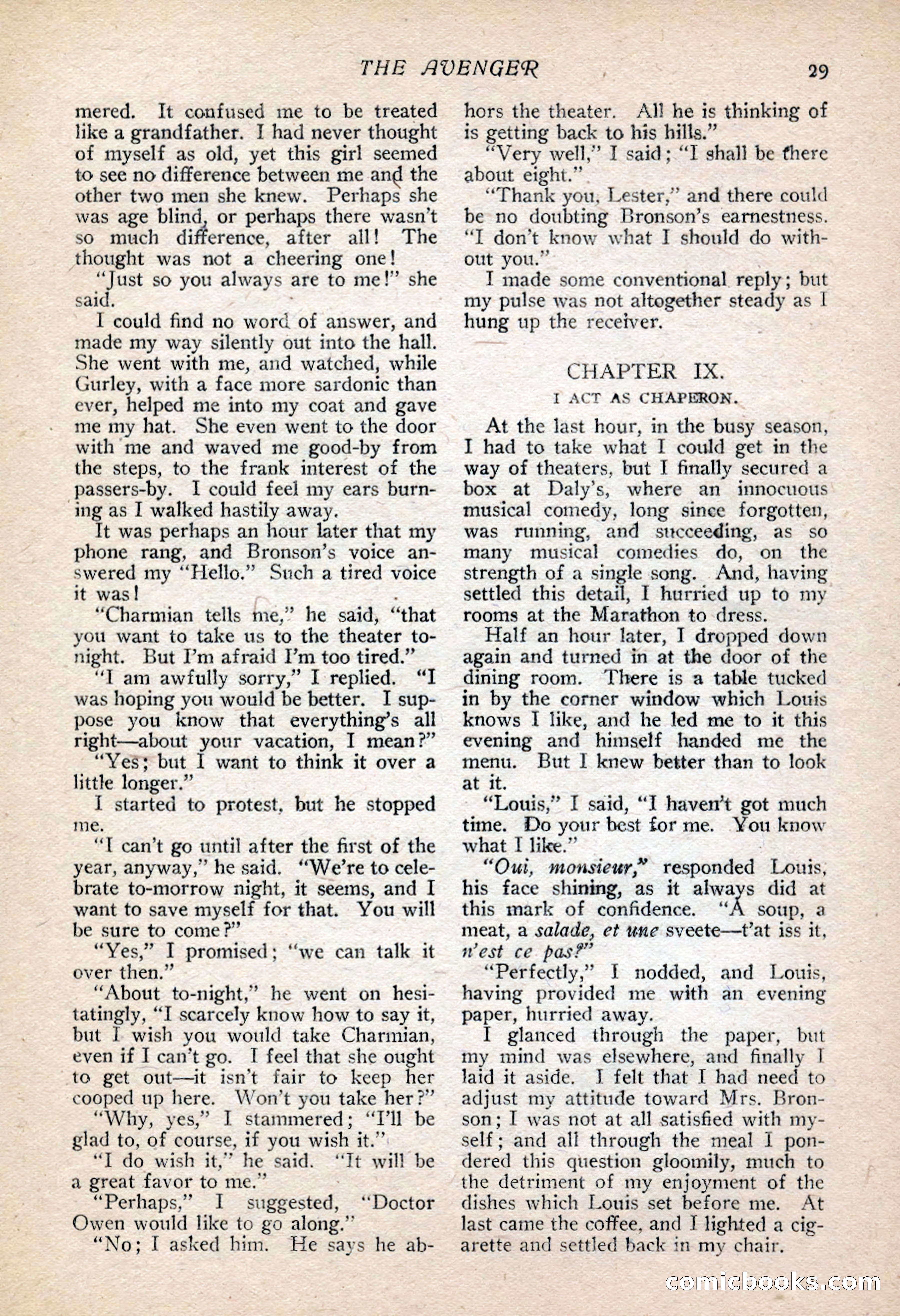 The Popular Magazine, Vol. 30, No. 4 — page 39 of 268