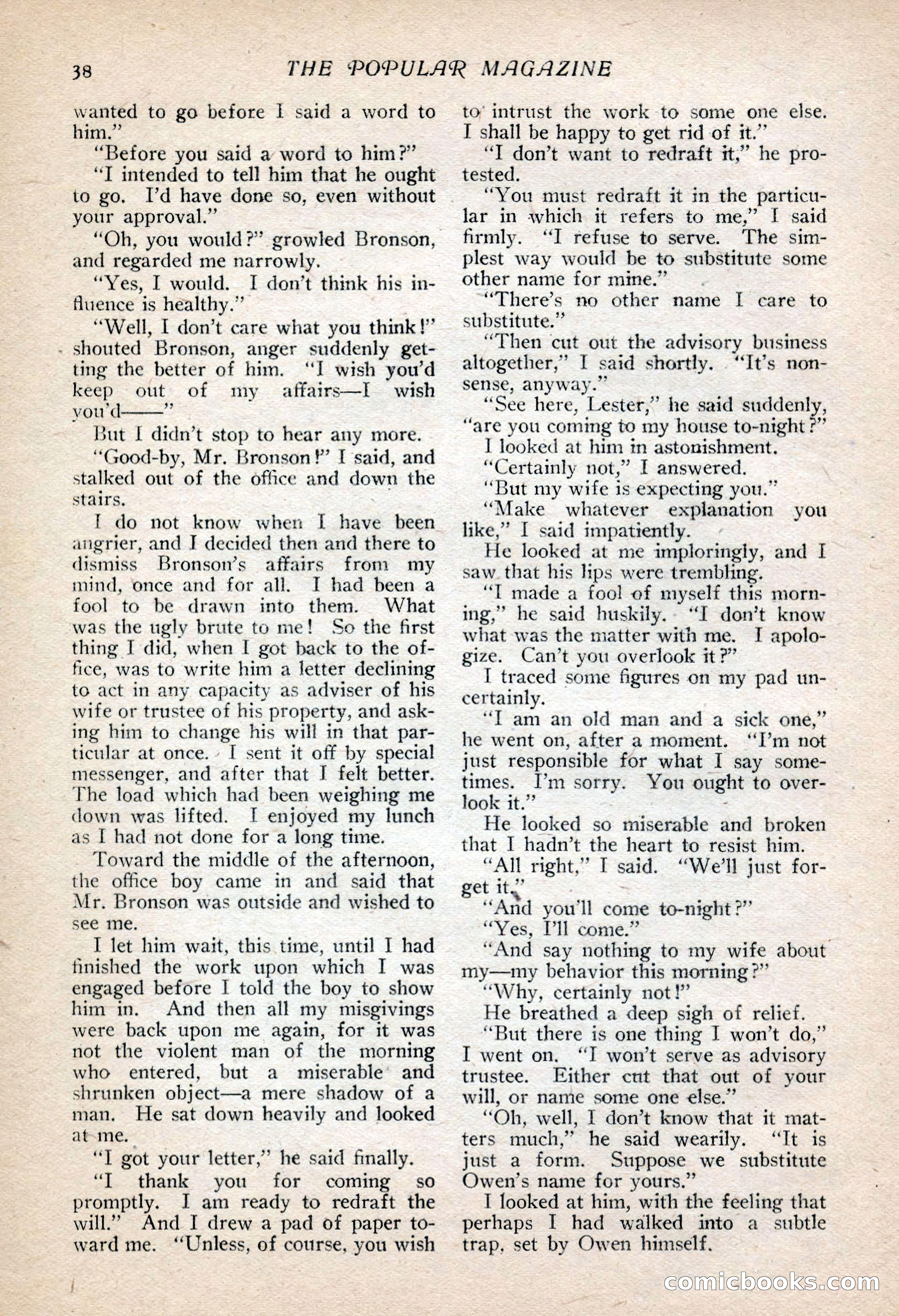 The Popular Magazine, Vol. 30, No. 4 — page 48 of 268