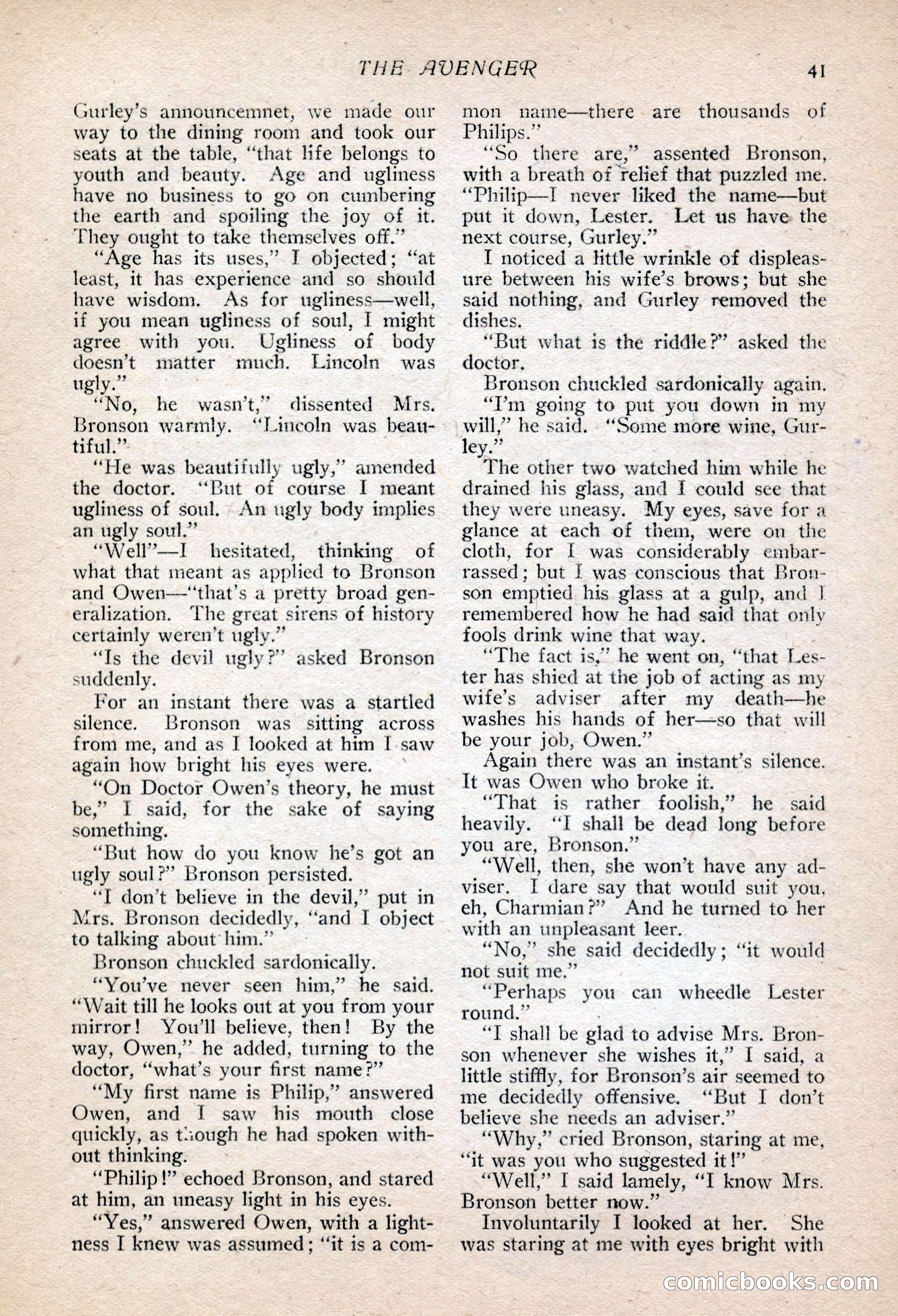 The Popular Magazine, Vol. 30, No. 4 — page 51 of 268