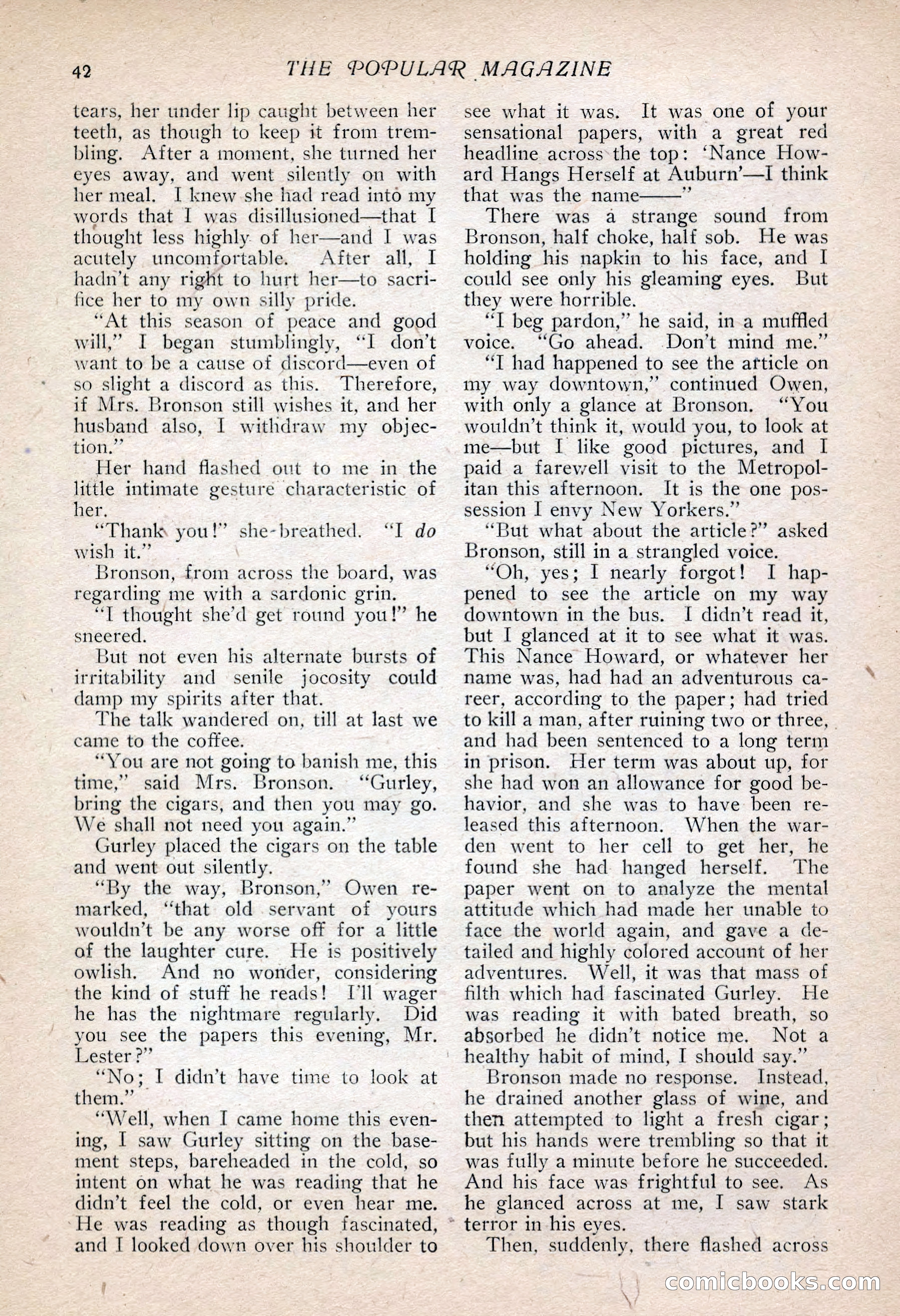 The Popular Magazine, Vol. 30, No. 4 — page 52 of 268