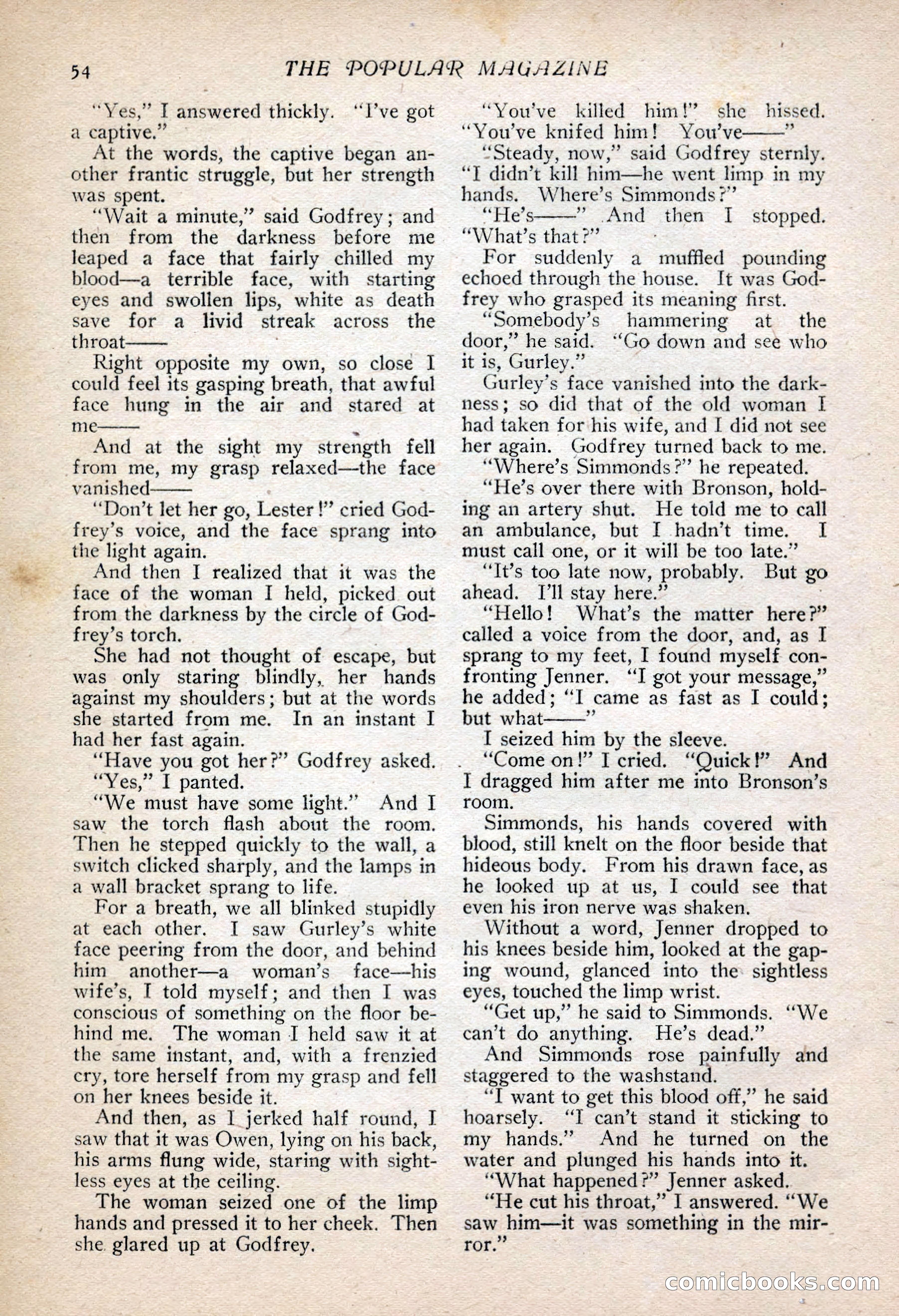 The Popular Magazine, Vol. 30, No. 4 — page 64 of 268