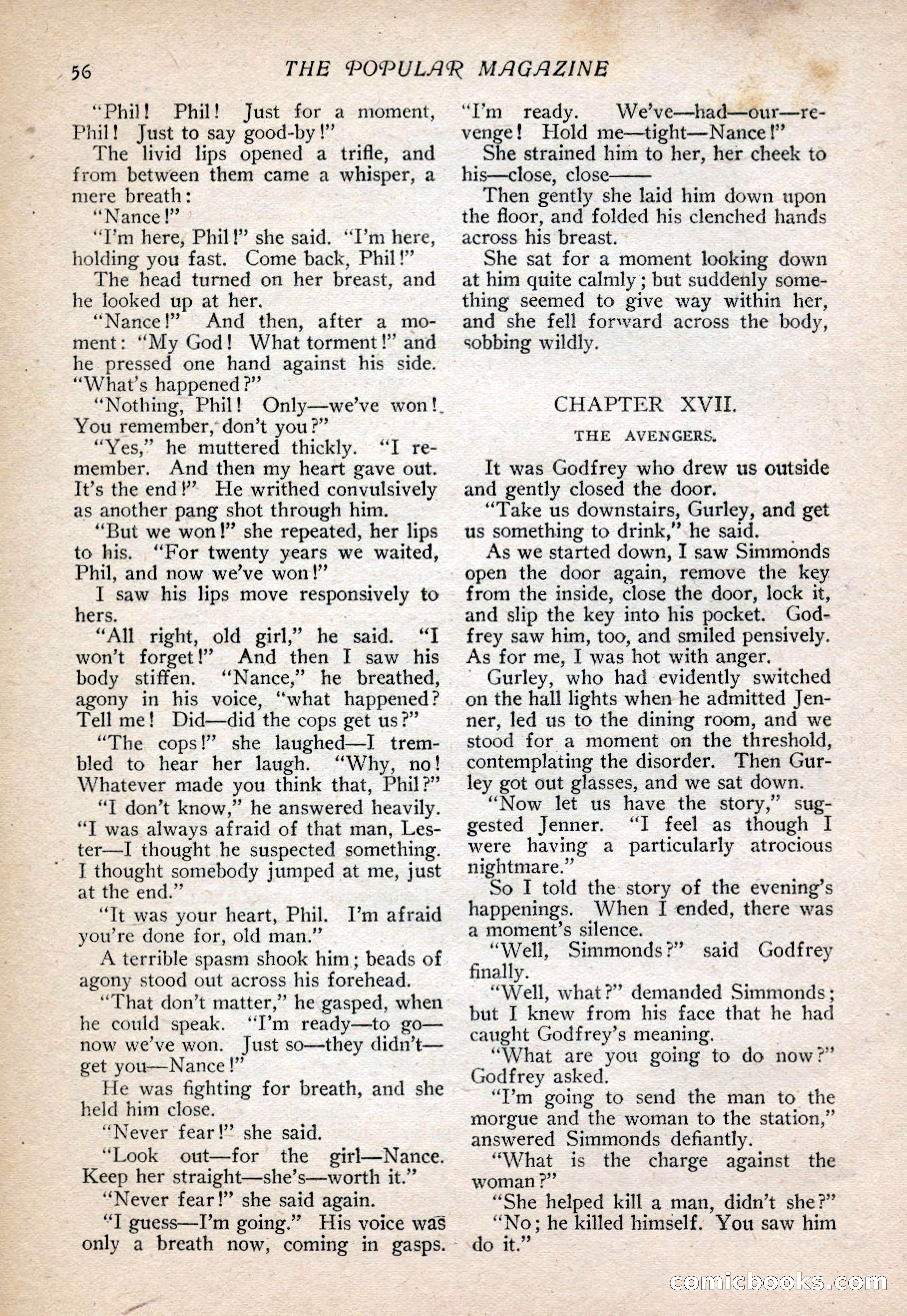 The Popular Magazine, Vol. 30, No. 4 — page 66 of 268