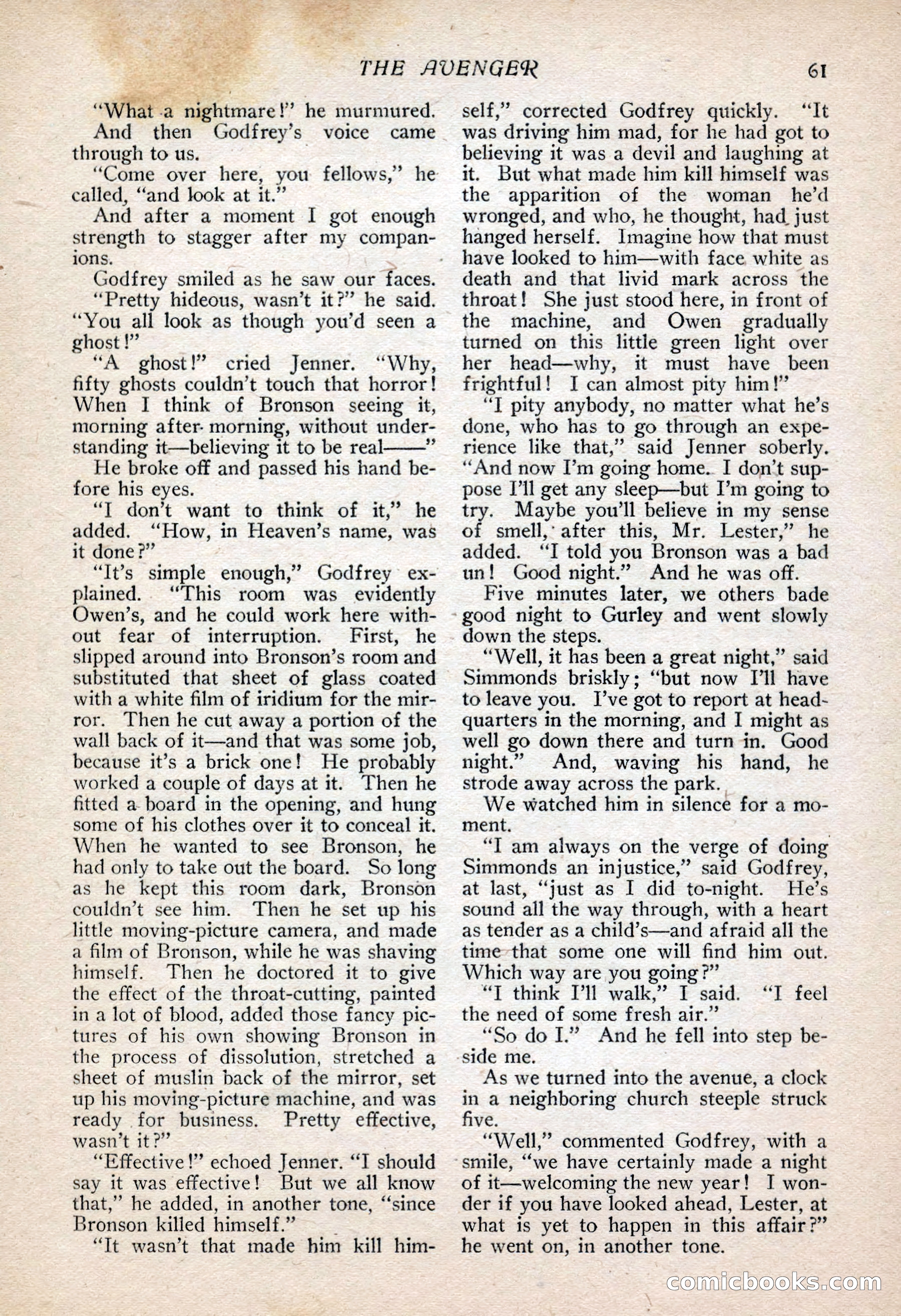 The Popular Magazine, Vol. 30, No. 4 — page 71 of 268