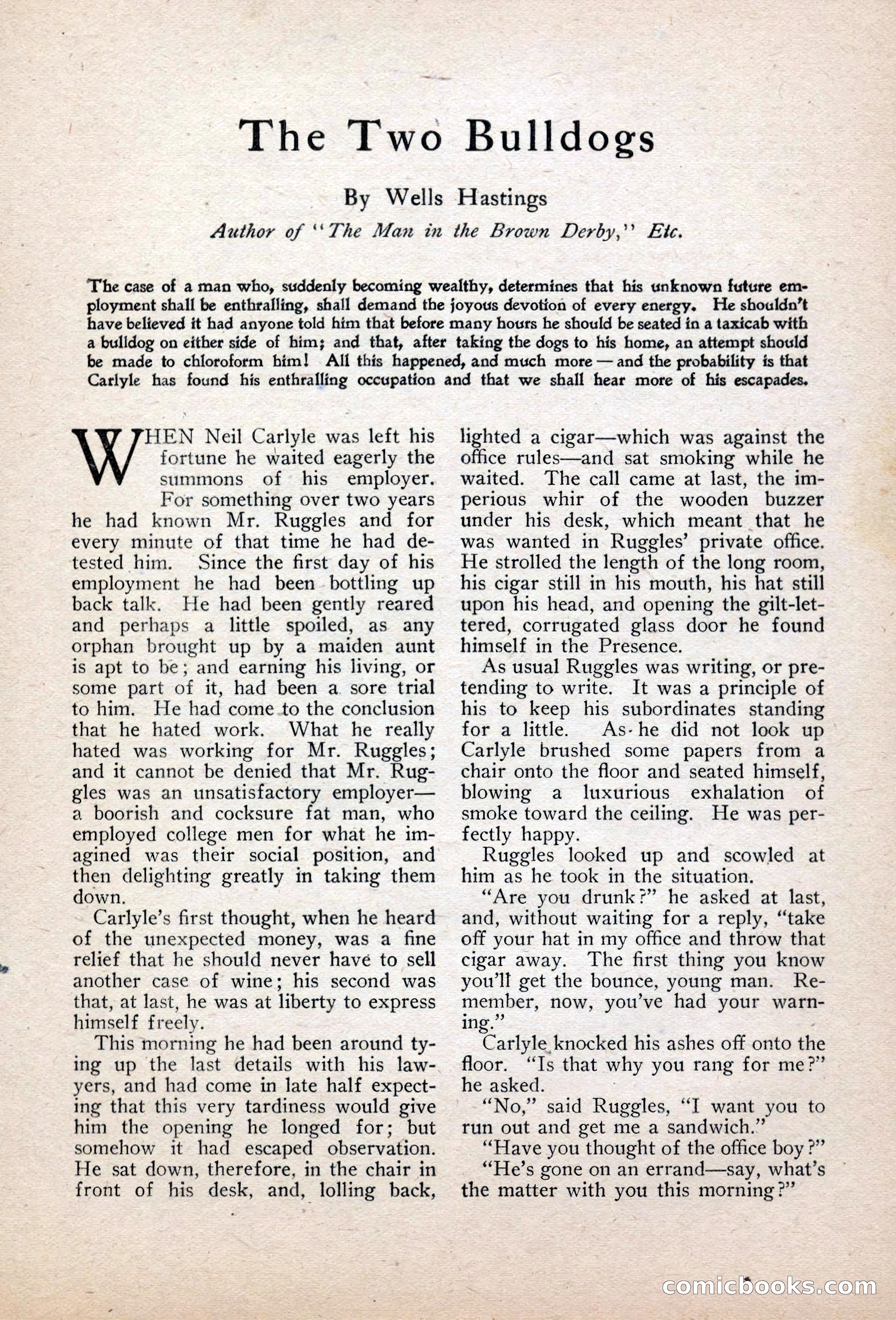 The Popular Magazine, Vol. 30, No. 4 — page 85 of 268