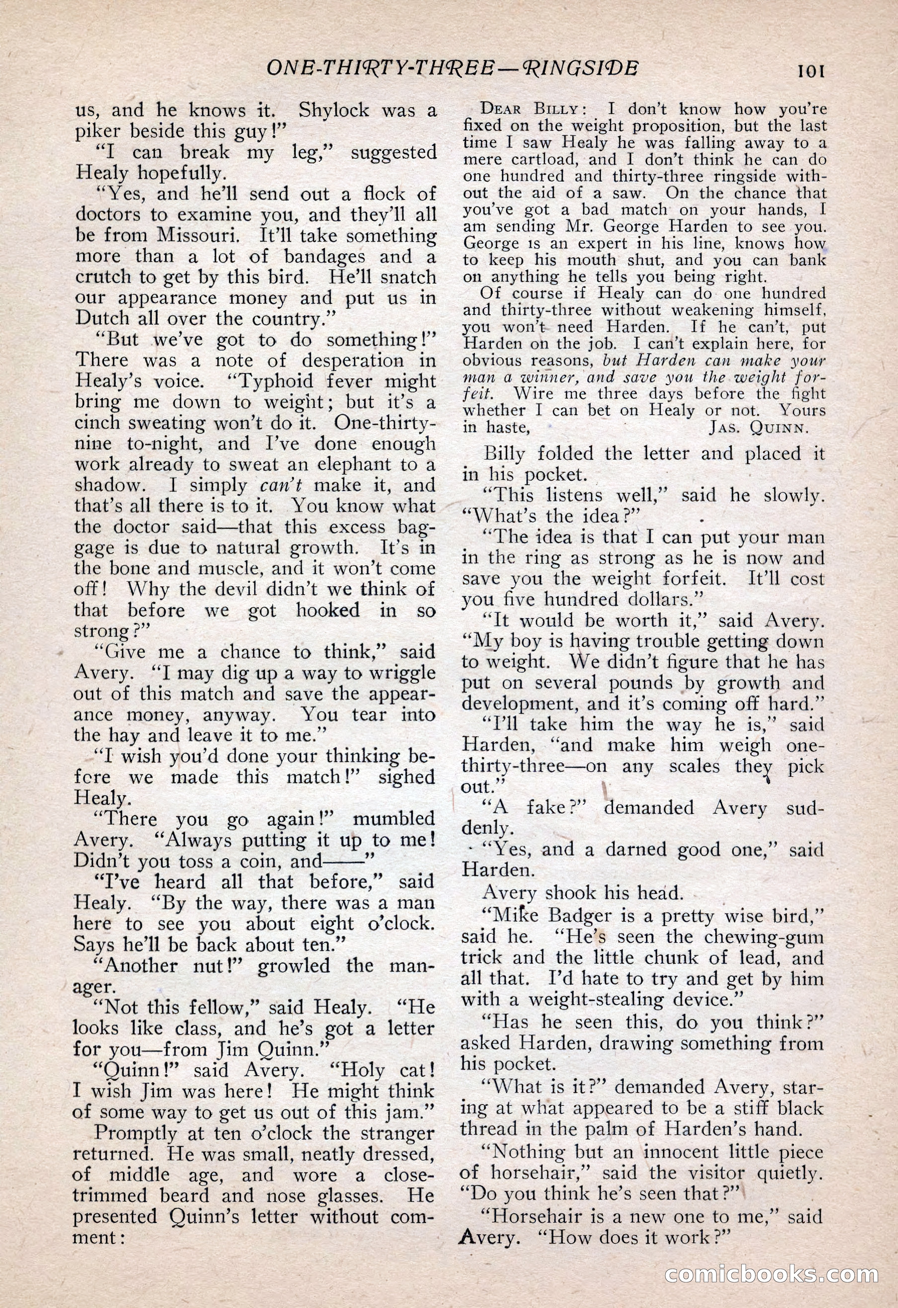 The Popular Magazine, Vol. 30, No. 4 — page 111 of 268