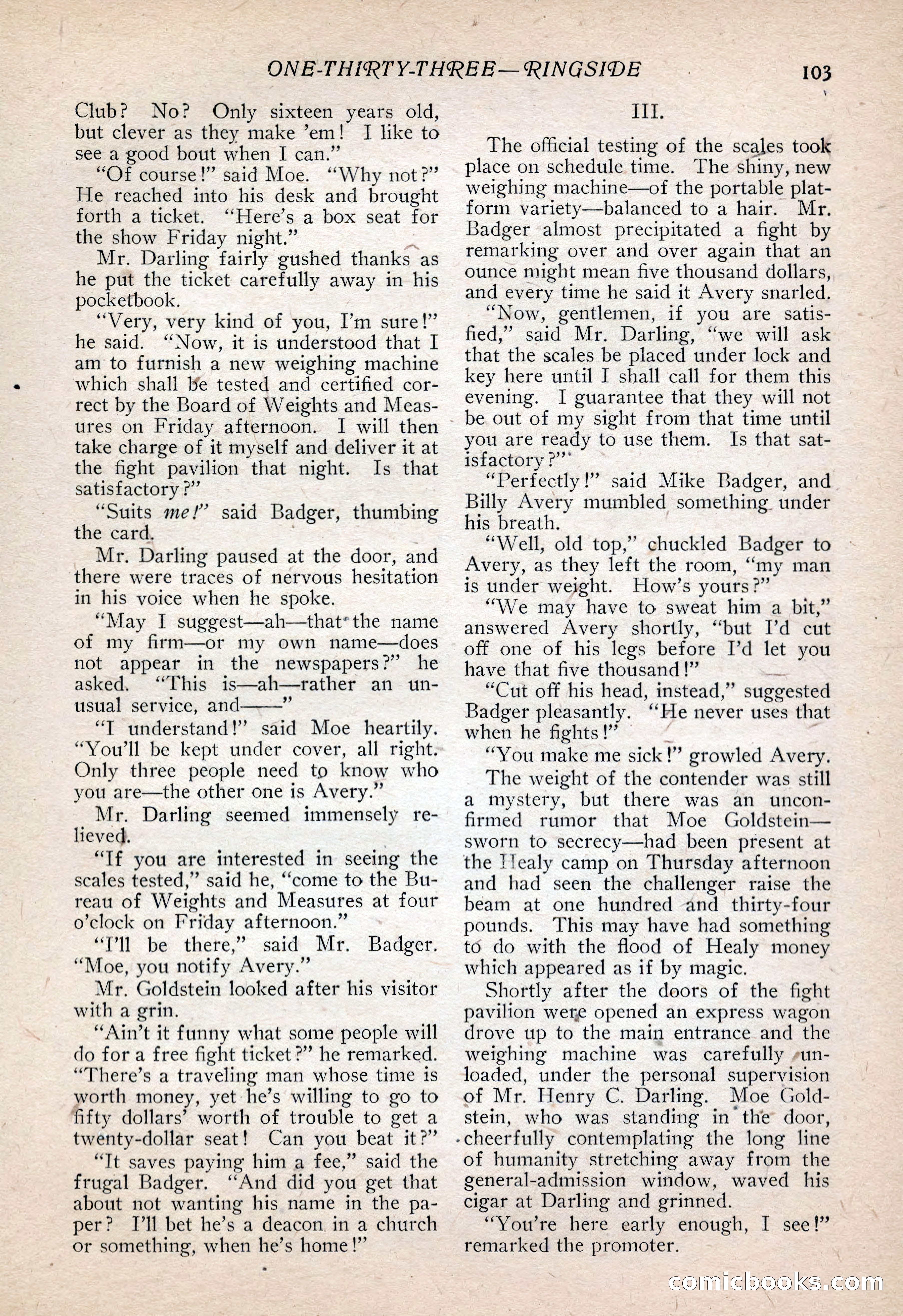 The Popular Magazine, Vol. 30, No. 4 — page 113 of 268