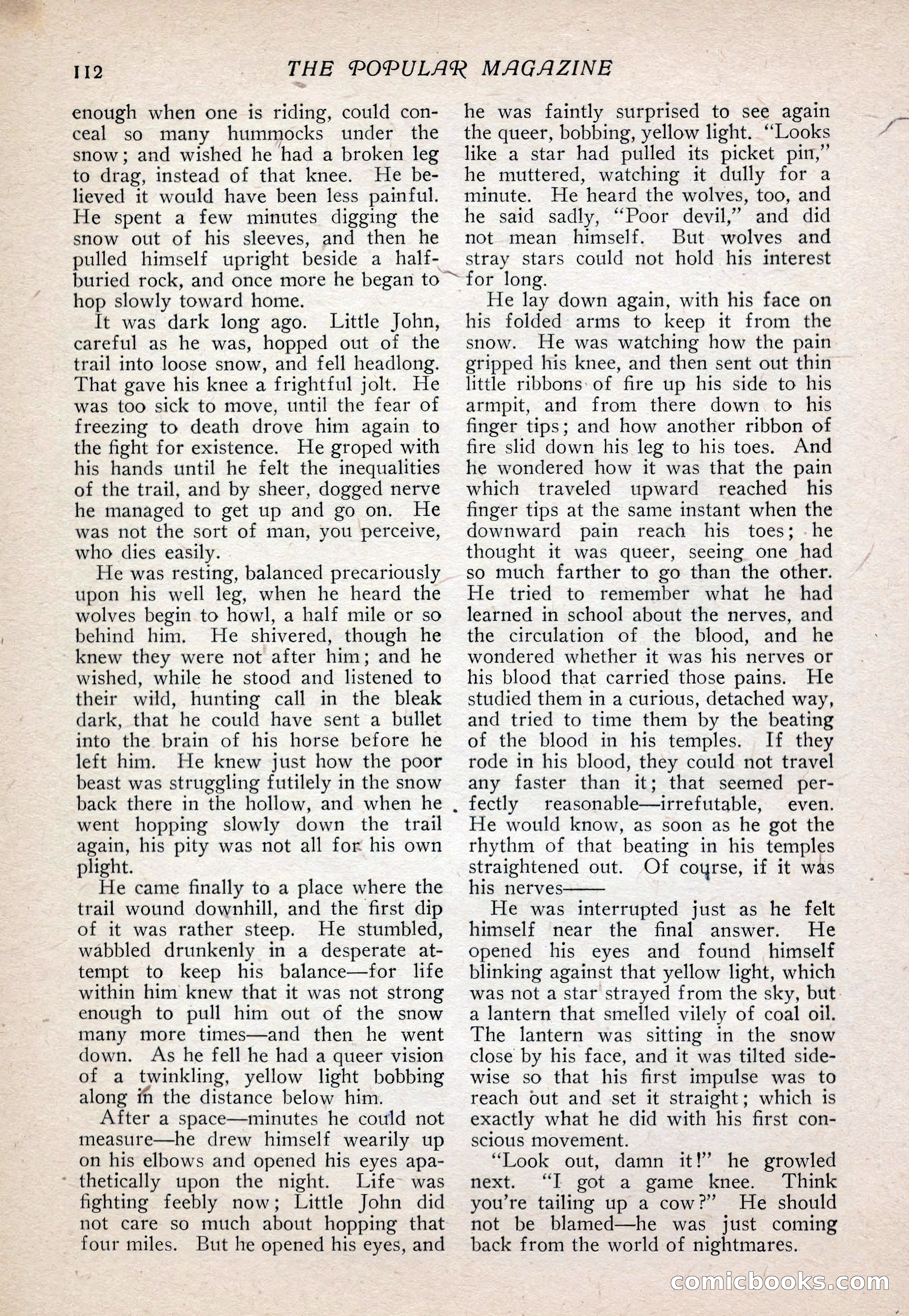 The Popular Magazine, Vol. 30, No. 4 — page 122 of 268