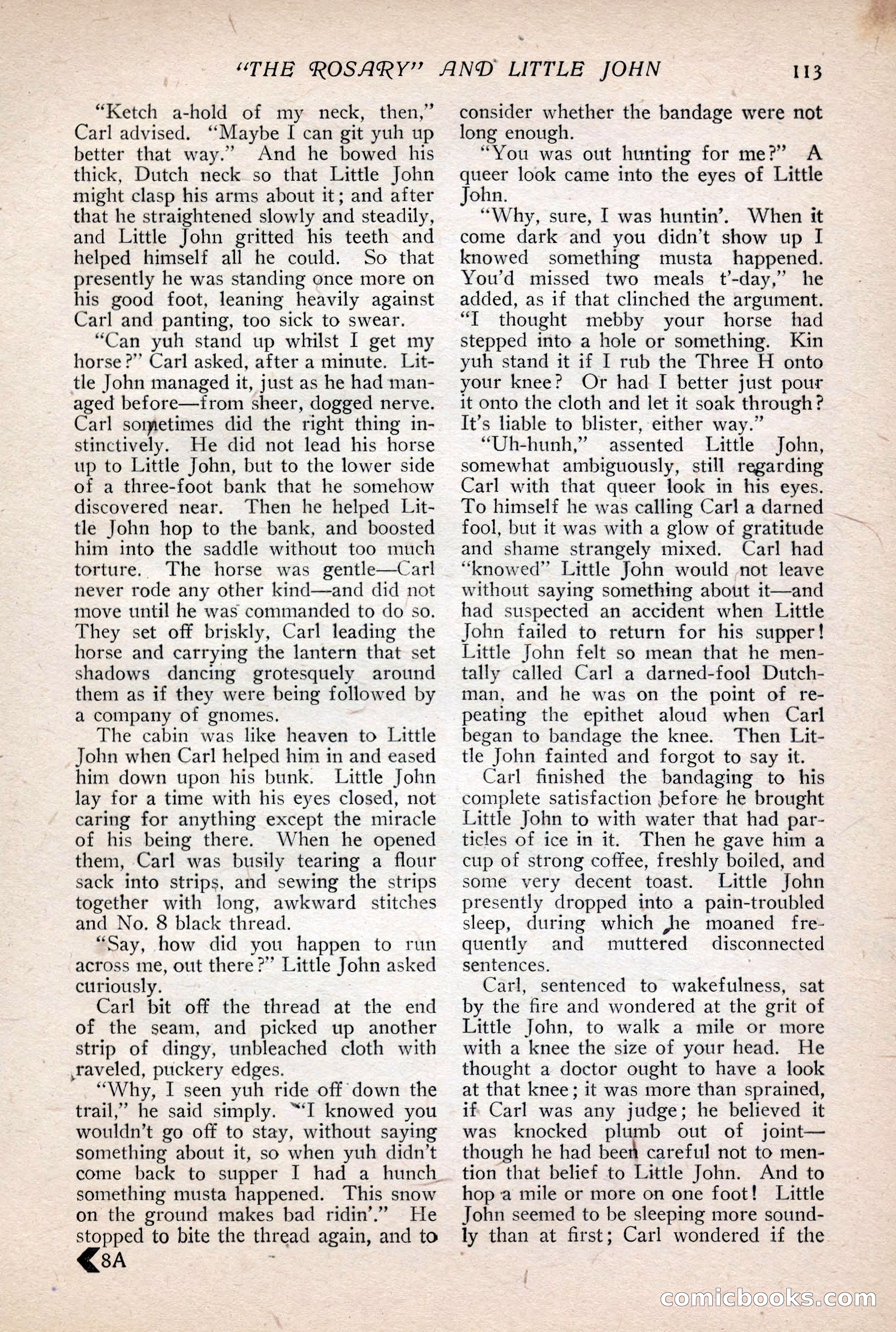 The Popular Magazine, Vol. 30, No. 4 — page 123 of 268