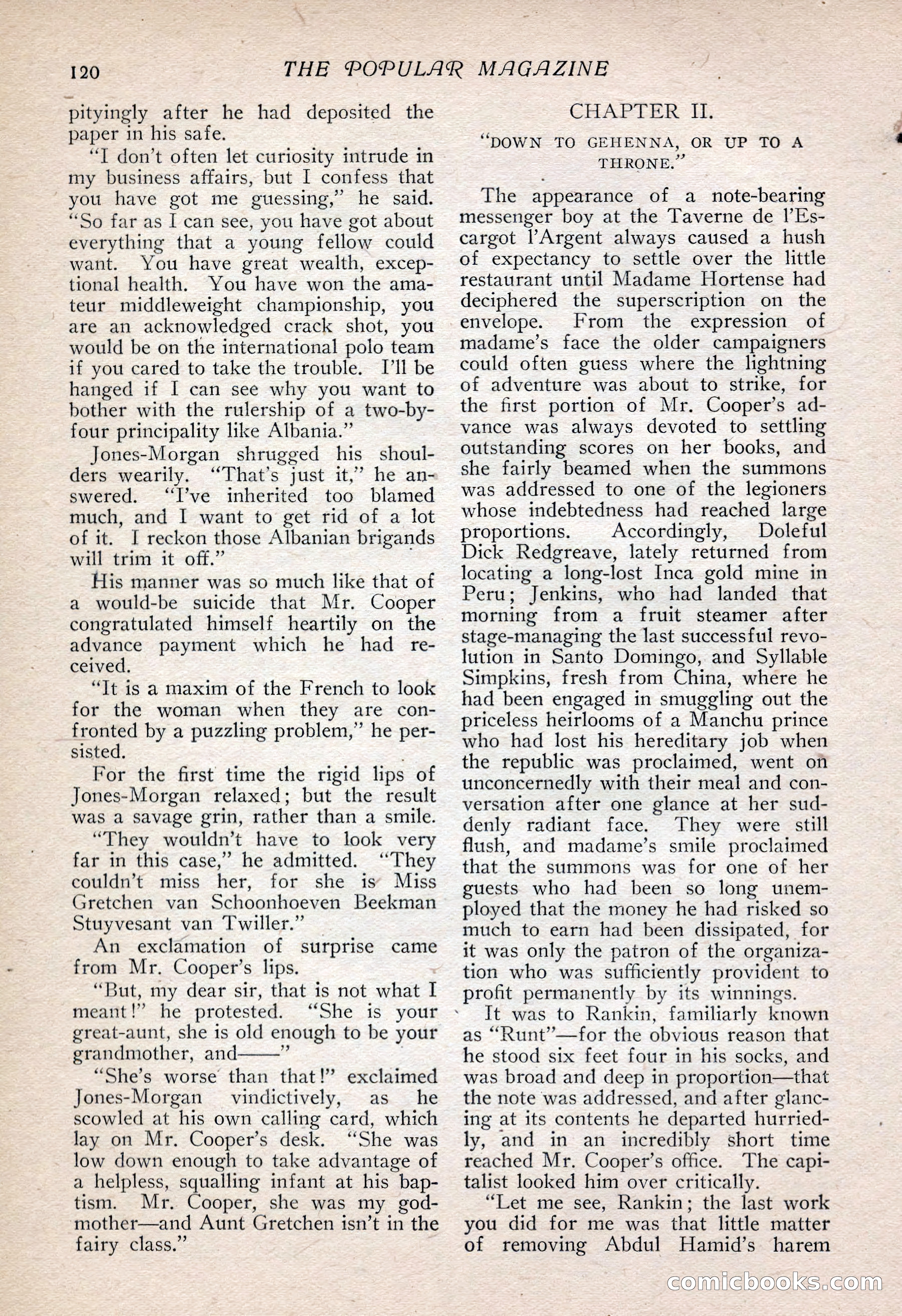The Popular Magazine, Vol. 30, No. 4 — page 130 of 268