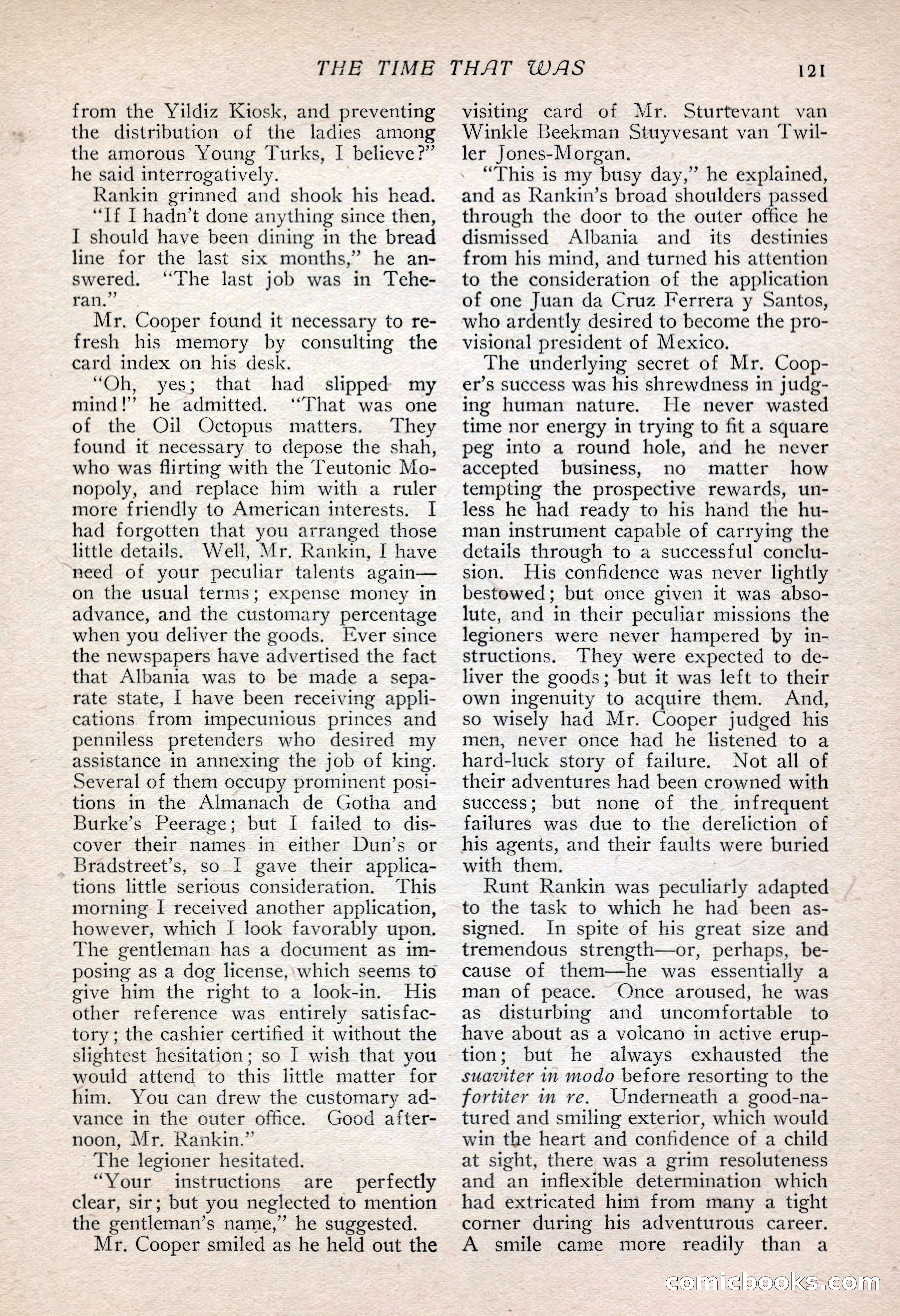 The Popular Magazine, Vol. 30, No. 4 — page 131 of 268