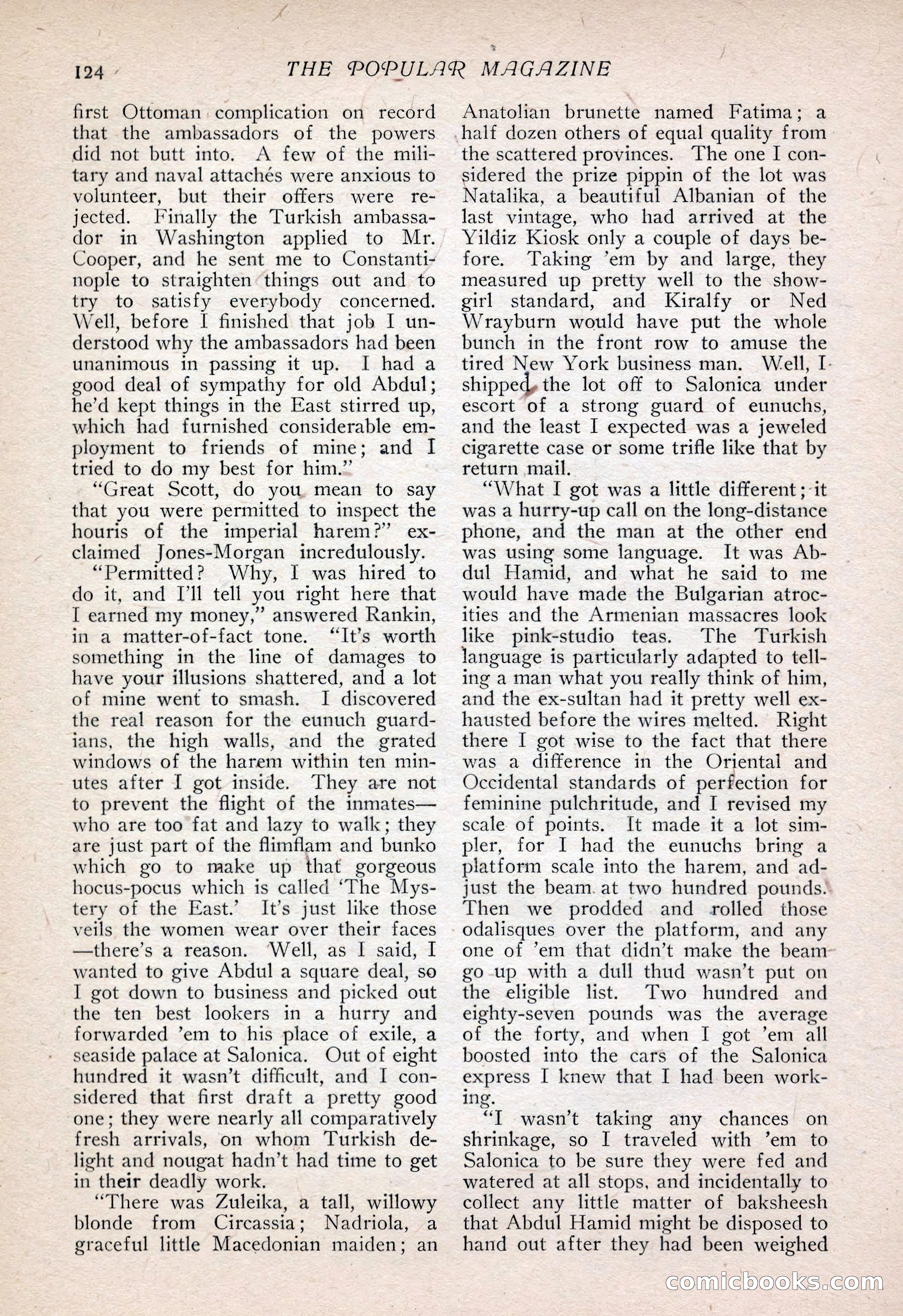 The Popular Magazine, Vol. 30, No. 4 — page 134 of 268