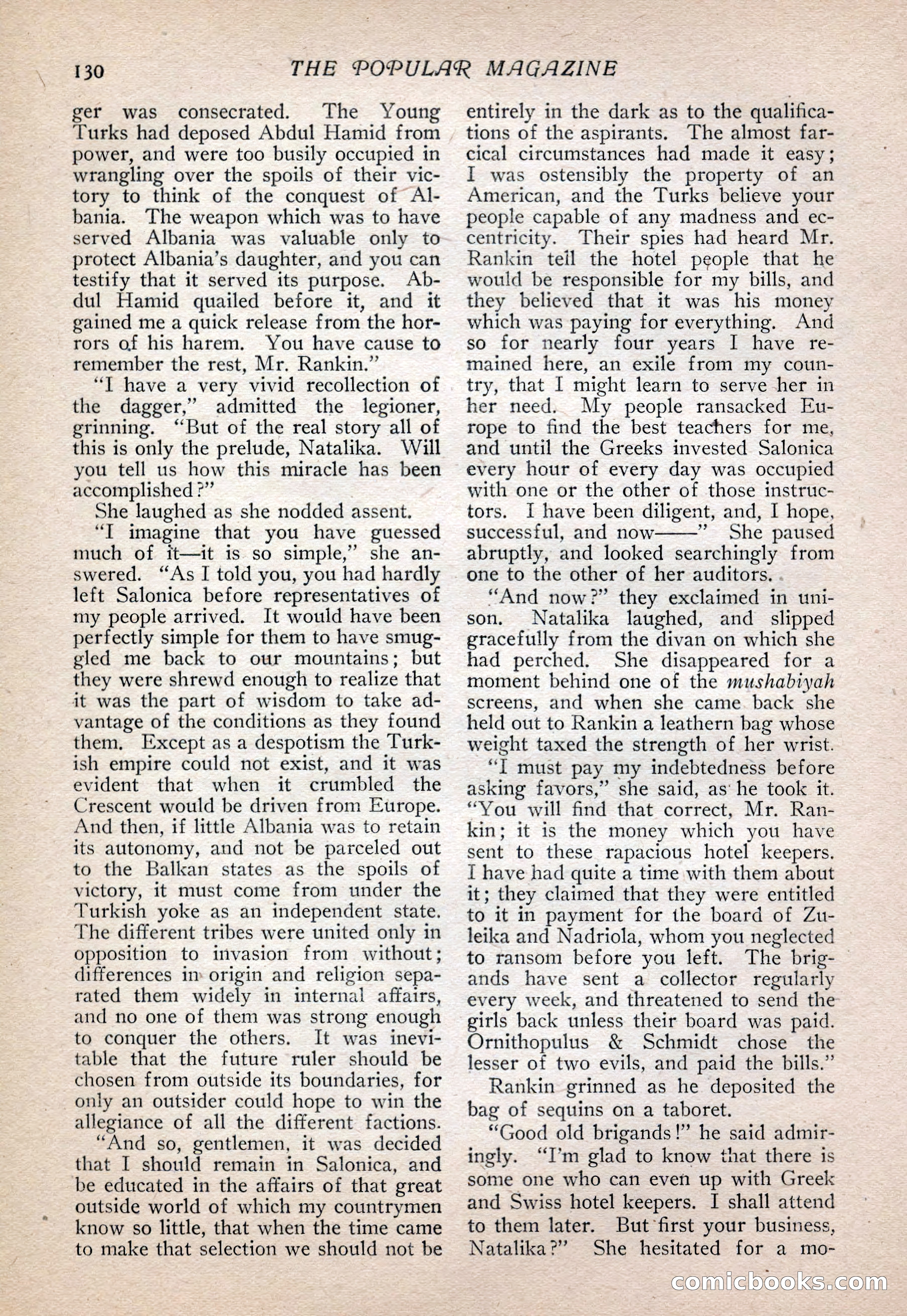 The Popular Magazine, Vol. 30, No. 4 — page 140 of 268