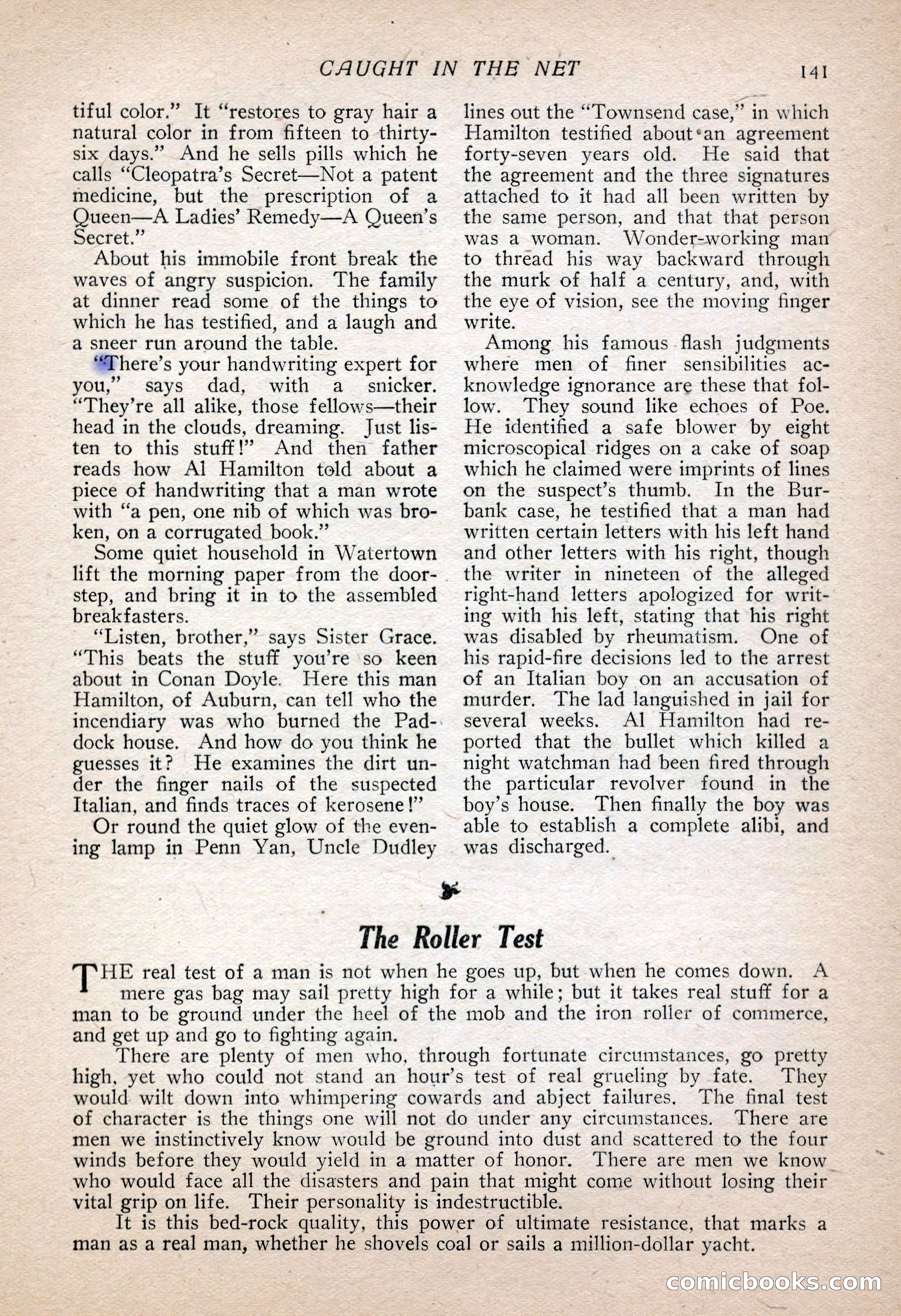 The Popular Magazine, Vol. 30, No. 4 — page 151 of 268