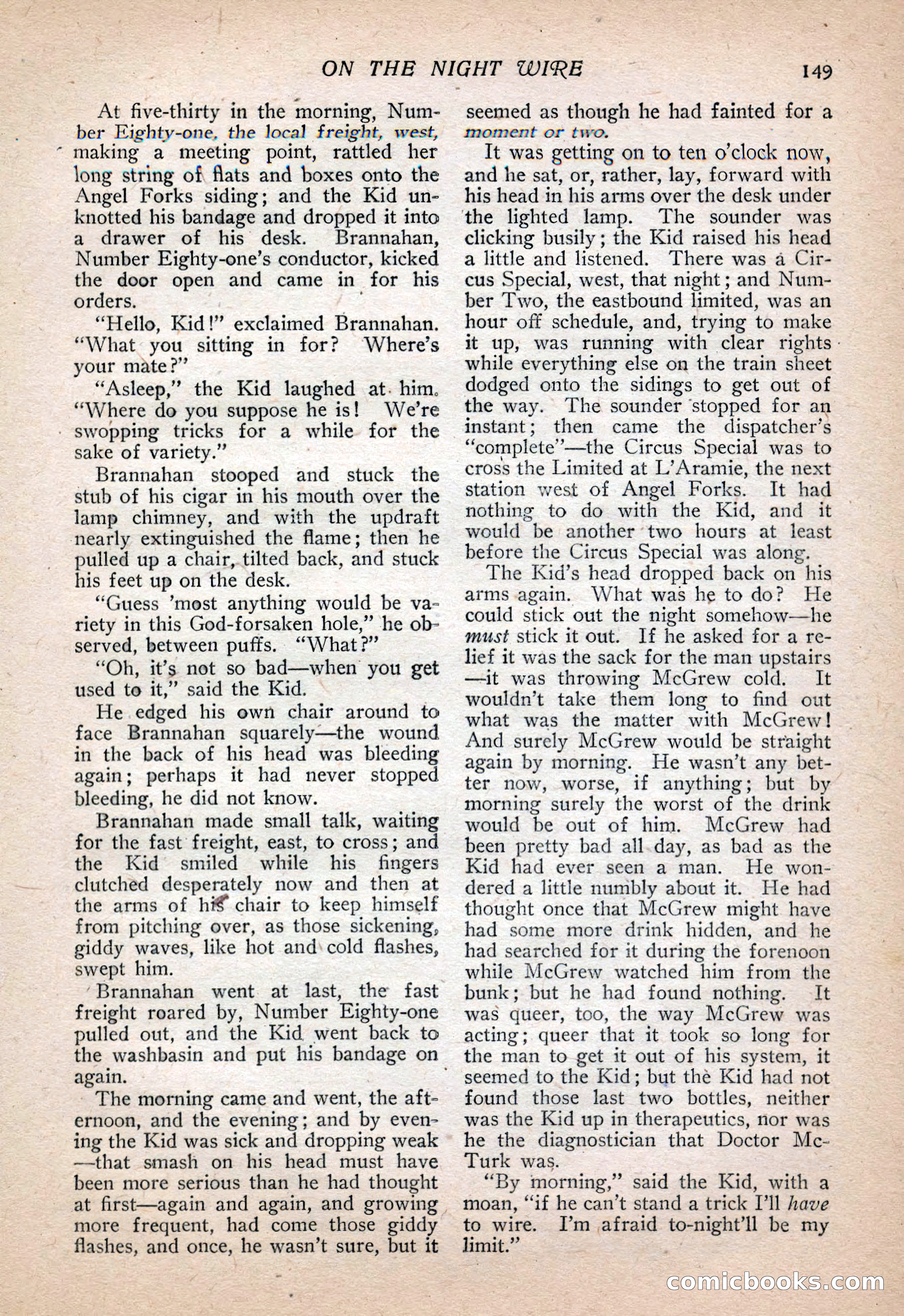 The Popular Magazine, Vol. 30, No. 4 — page 159 of 268