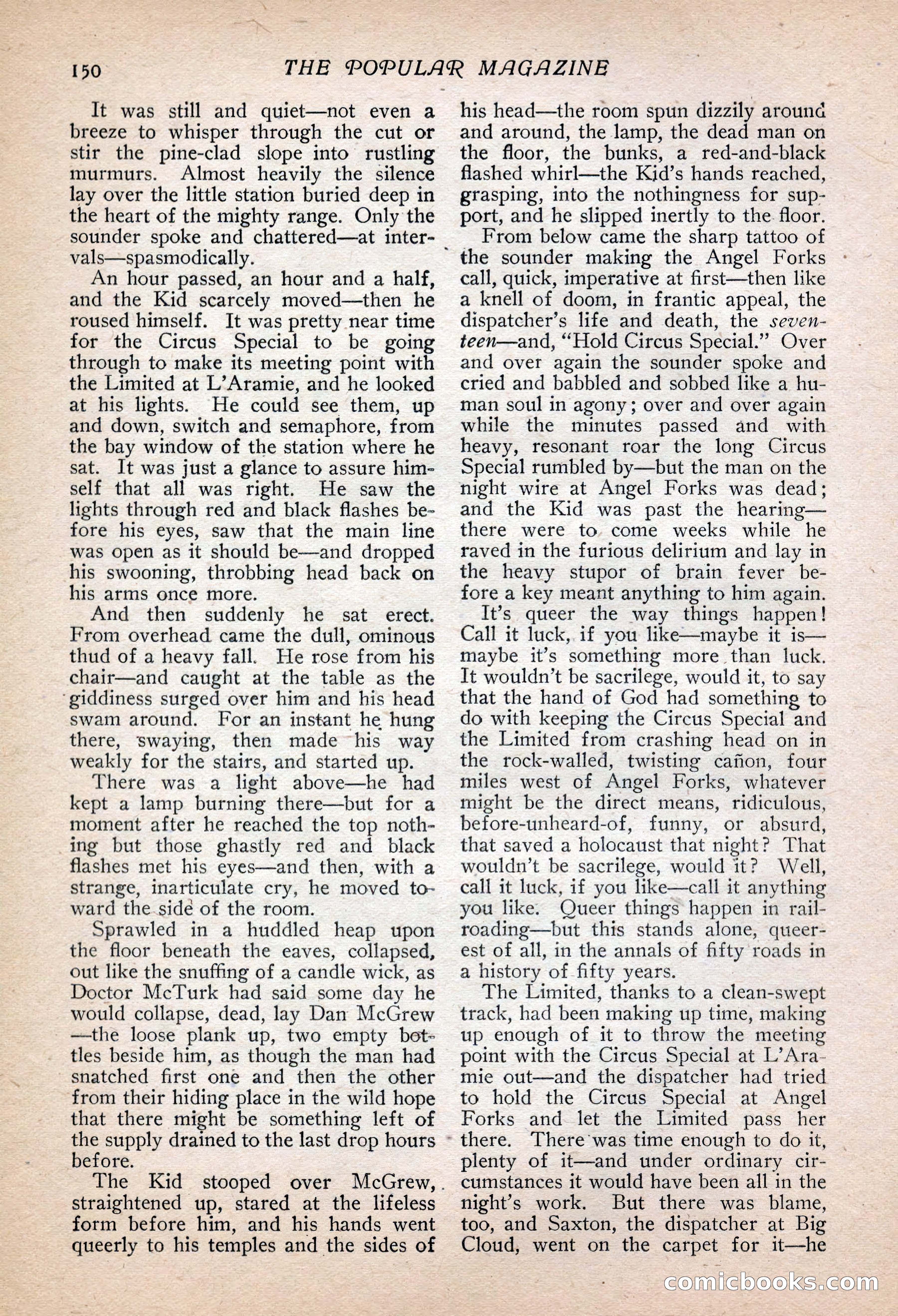 The Popular Magazine, Vol. 30, No. 4 — page 160 of 268