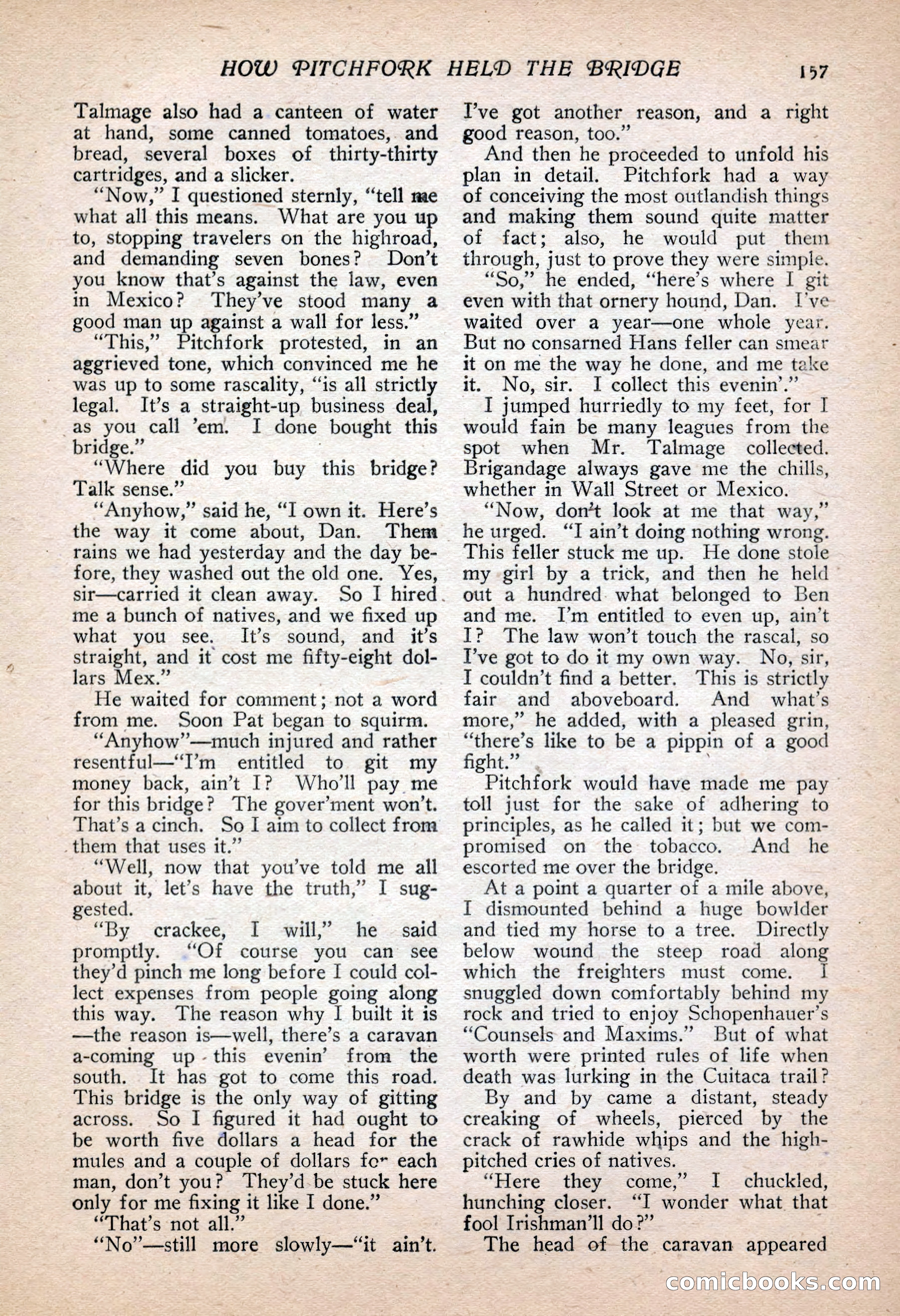 The Popular Magazine, Vol. 30, No. 4 — page 167 of 268