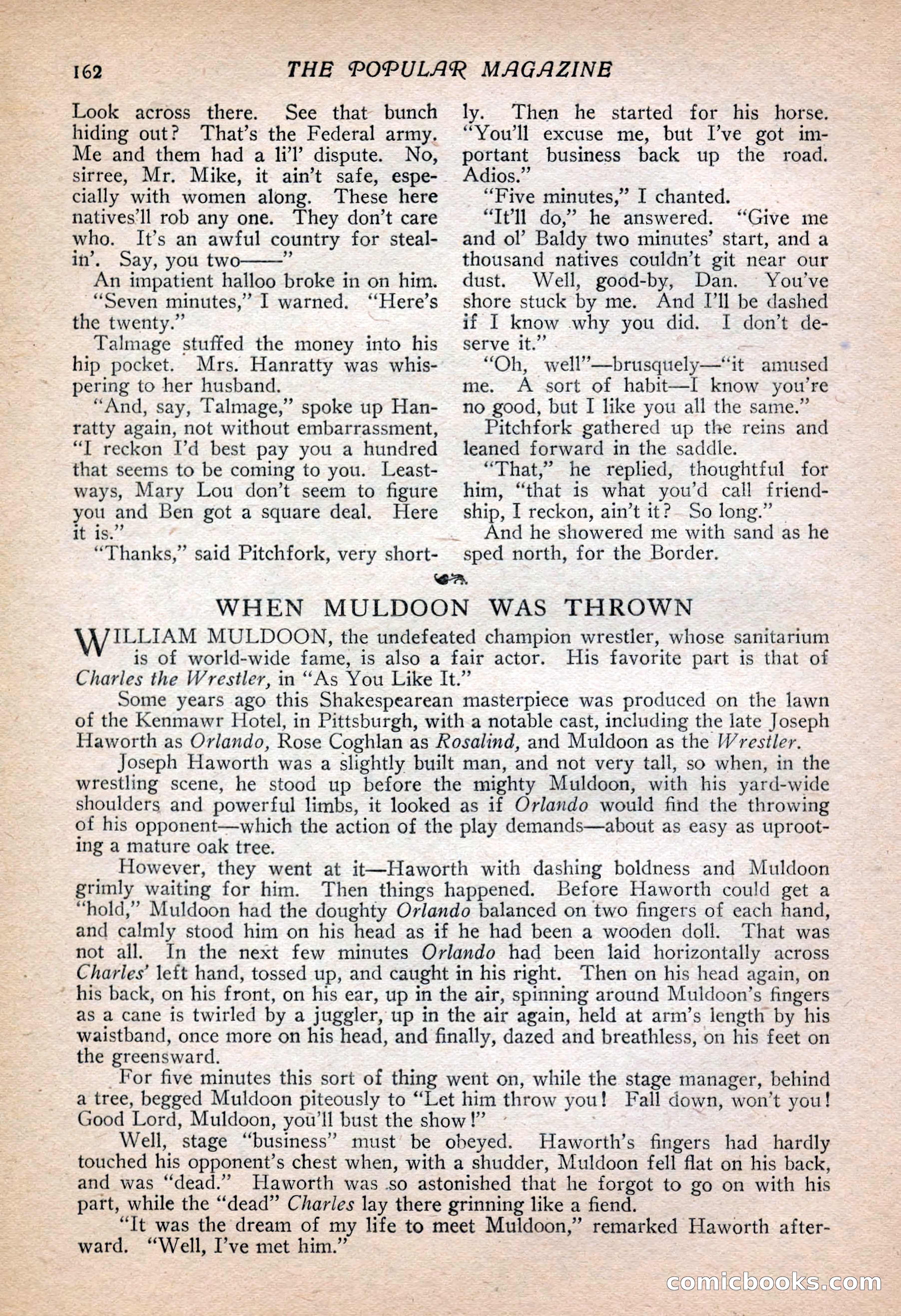 The Popular Magazine, Vol. 30, No. 4 — page 172 of 268