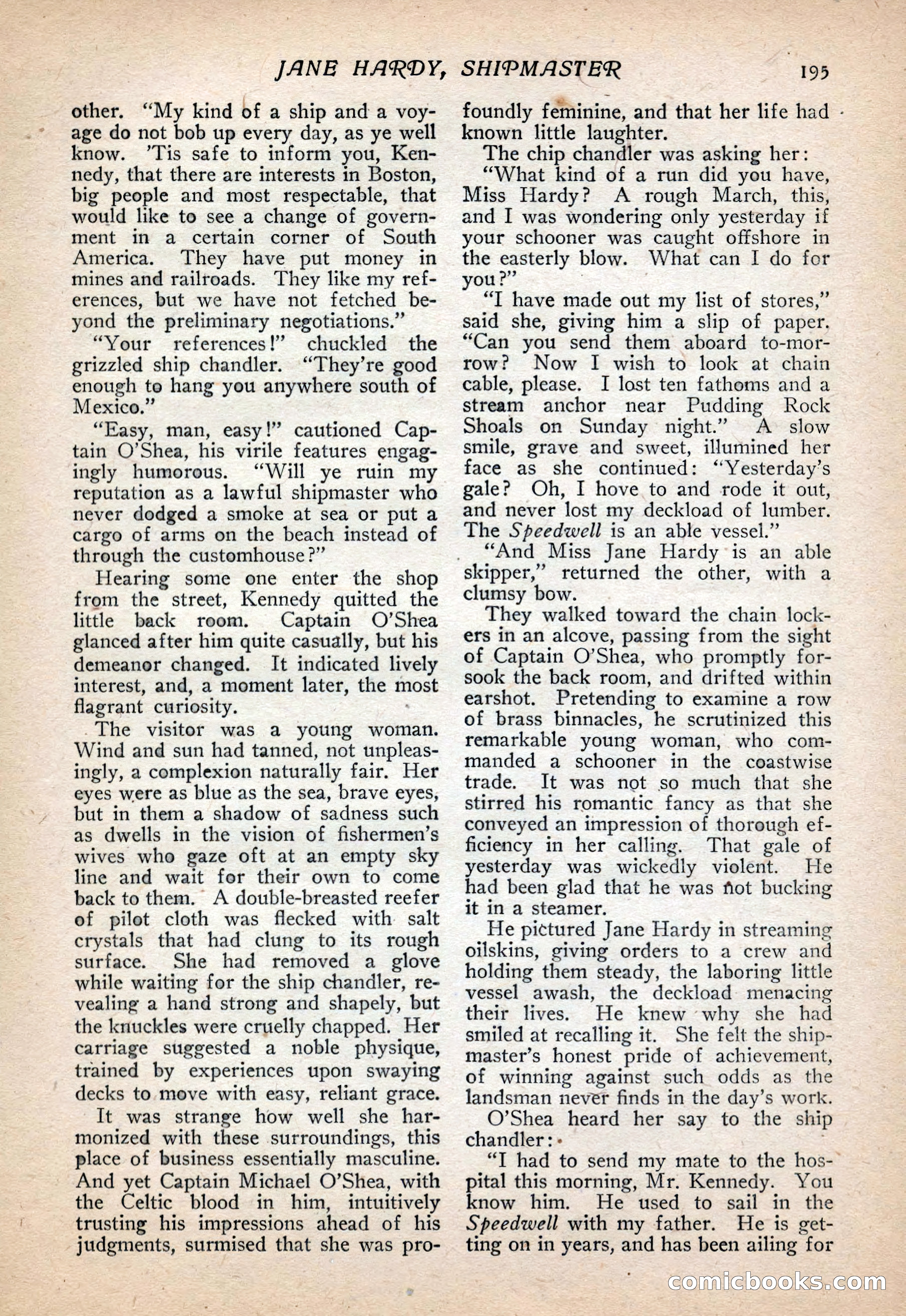 The Popular Magazine, Vol. 30, No. 4 — page 205 of 268
