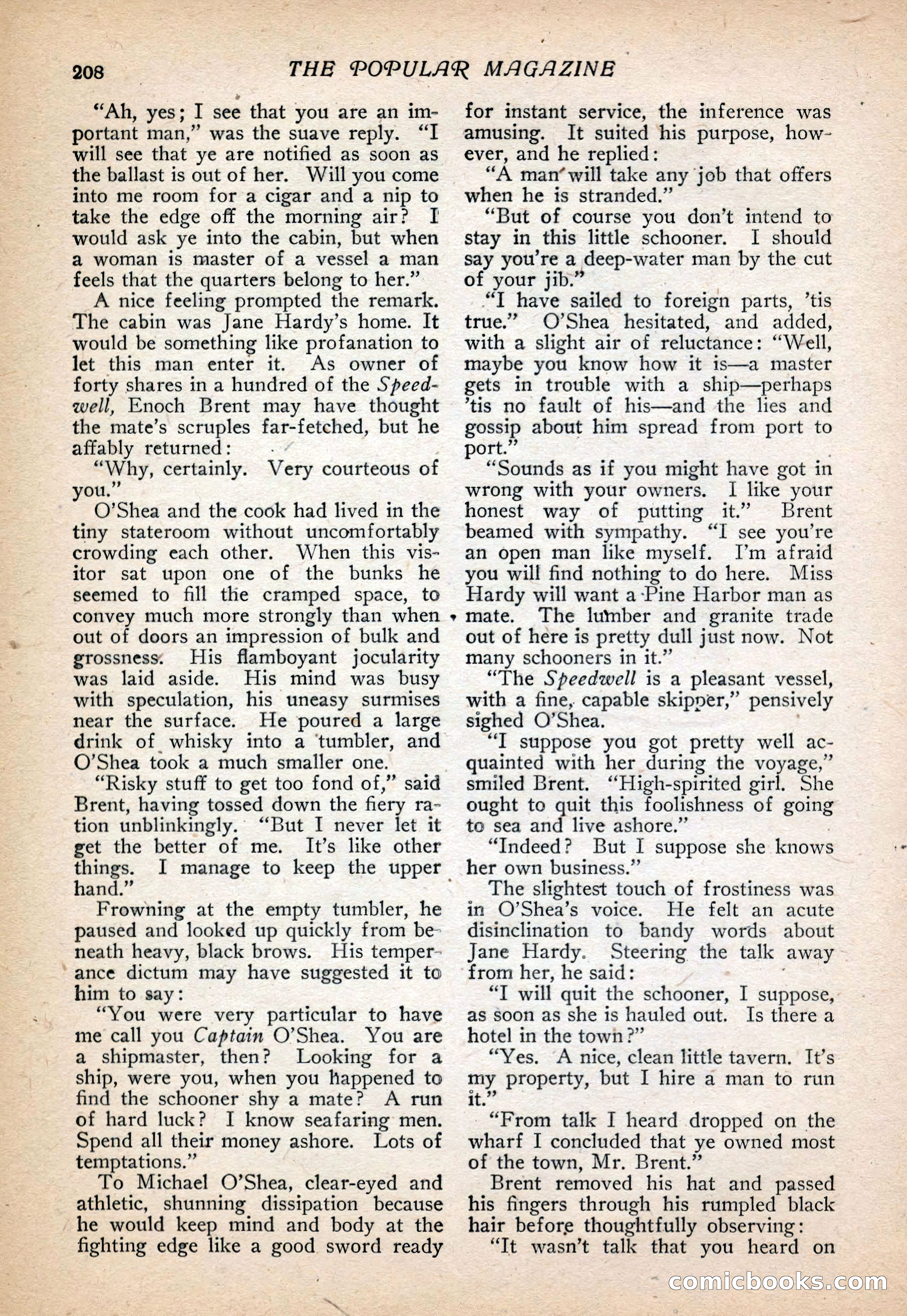 The Popular Magazine, Vol. 30, No. 4 — page 218 of 268